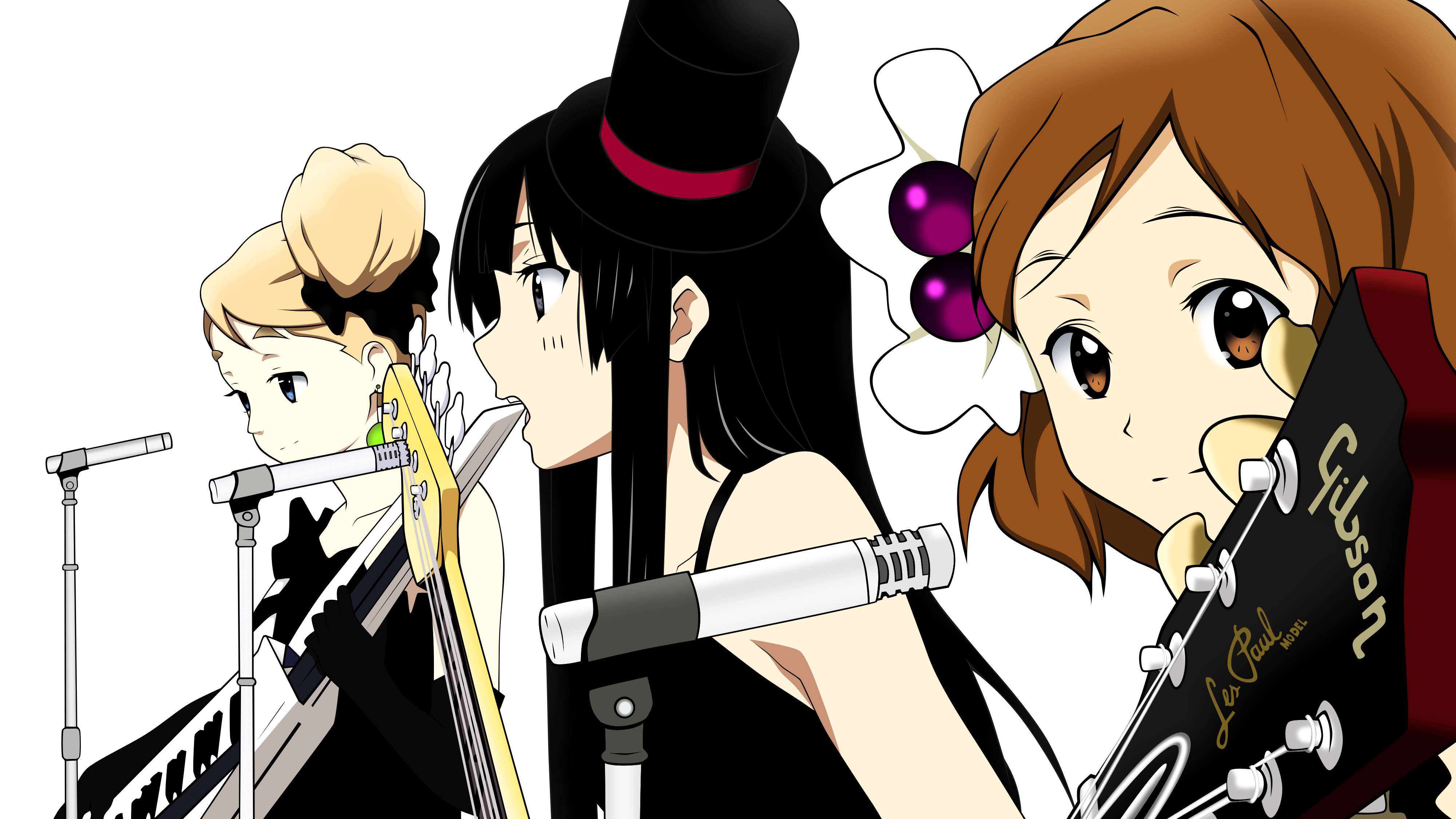 Laden Sie das Animes, Mio Akiyama, K On!, Tsumugi Kotobuki, Yui Hirasawa-Bild kostenlos auf Ihren PC-Desktop herunter