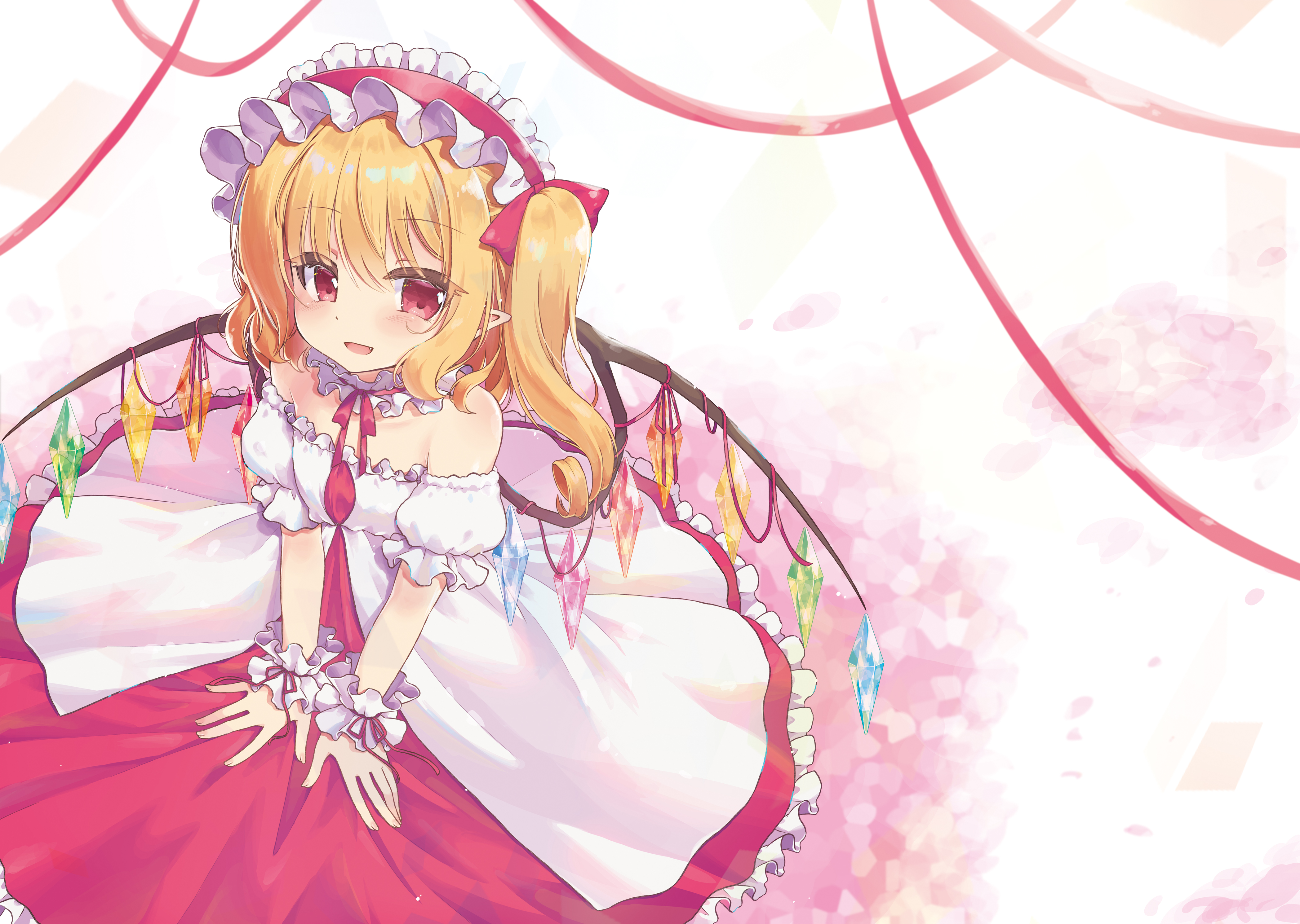 Descarga gratuita de fondo de pantalla para móvil de Animado, Flandre Escarlata, Touhou.