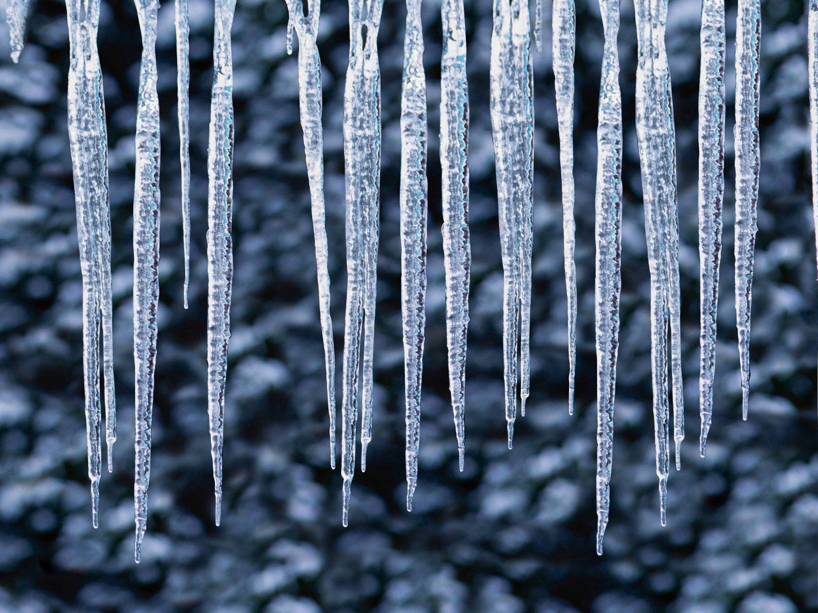 ice, macro, frost, acute, sharp, icicles