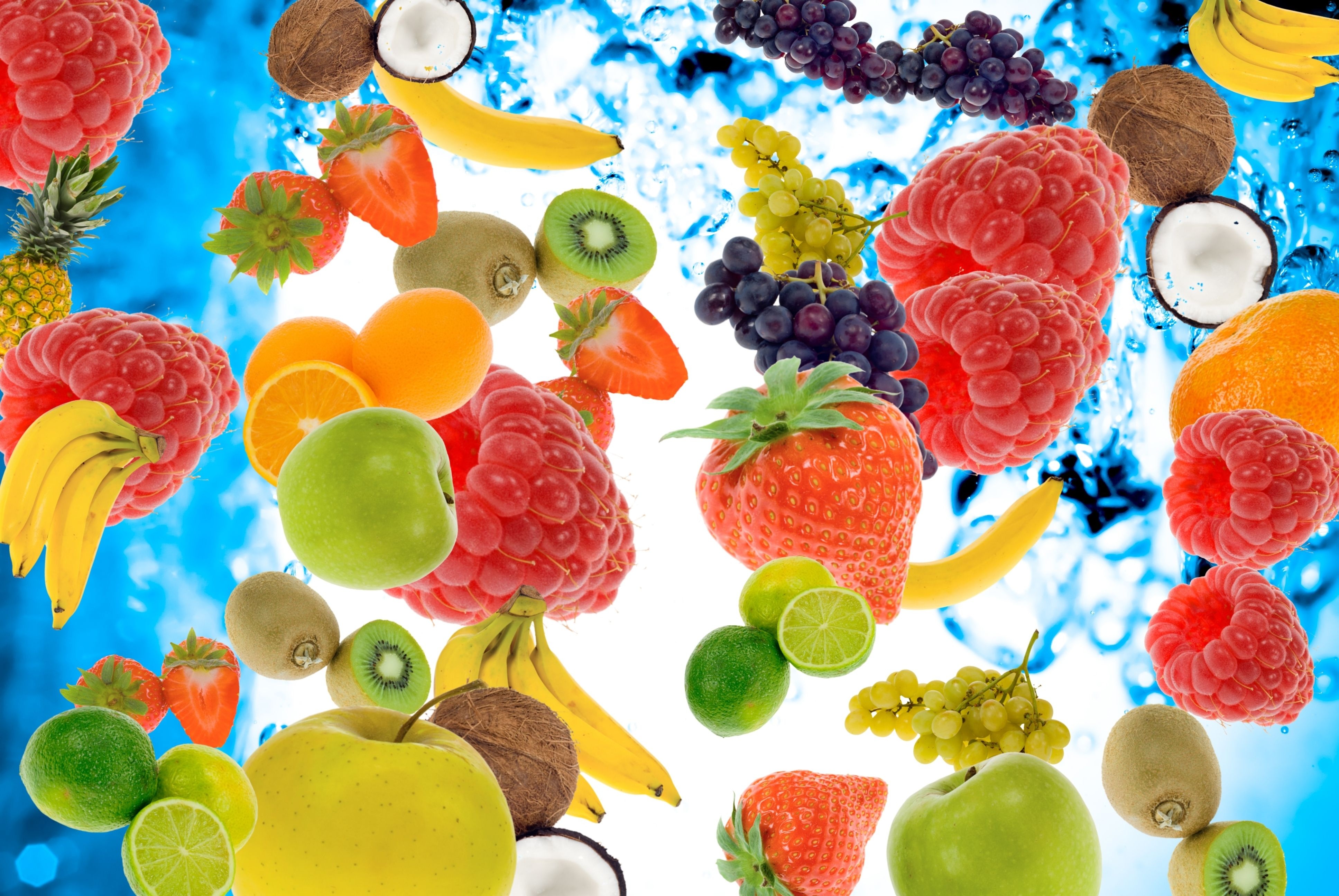 349286 Hintergrundbild herunterladen nahrungsmittel, frucht, früchte - Bildschirmschoner und Bilder kostenlos