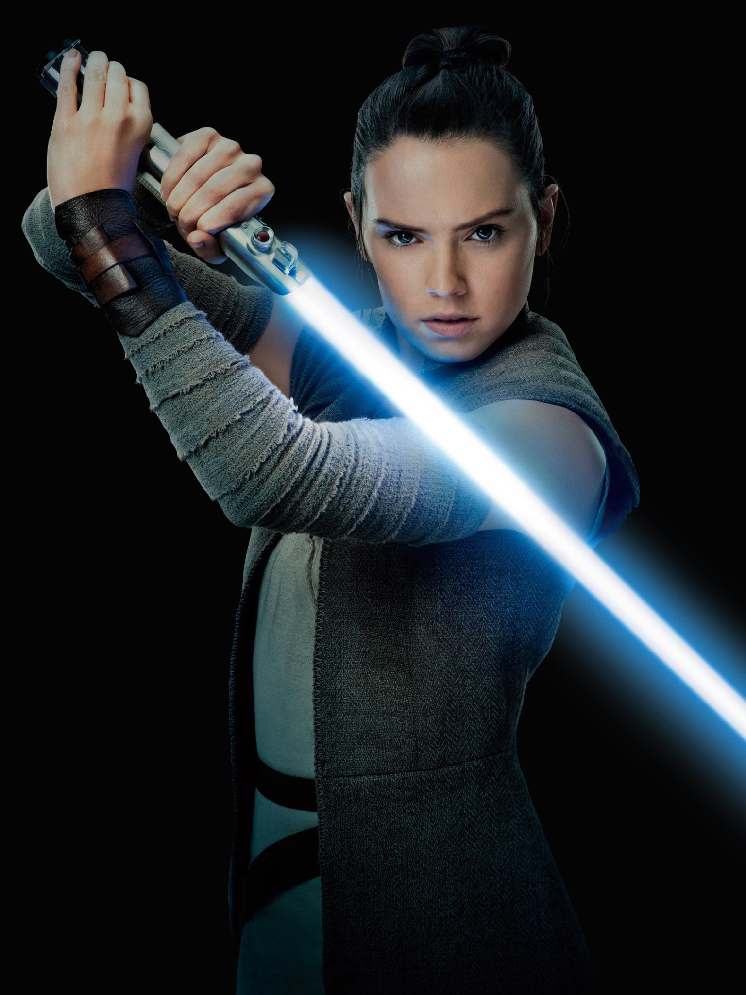 Laden Sie das Lichtschwert, Filme, Krieg Der Sterne, Daisy Ridley, Rei (Star Wars), Star Wars: Die Letzten Jedi-Bild kostenlos auf Ihren PC-Desktop herunter