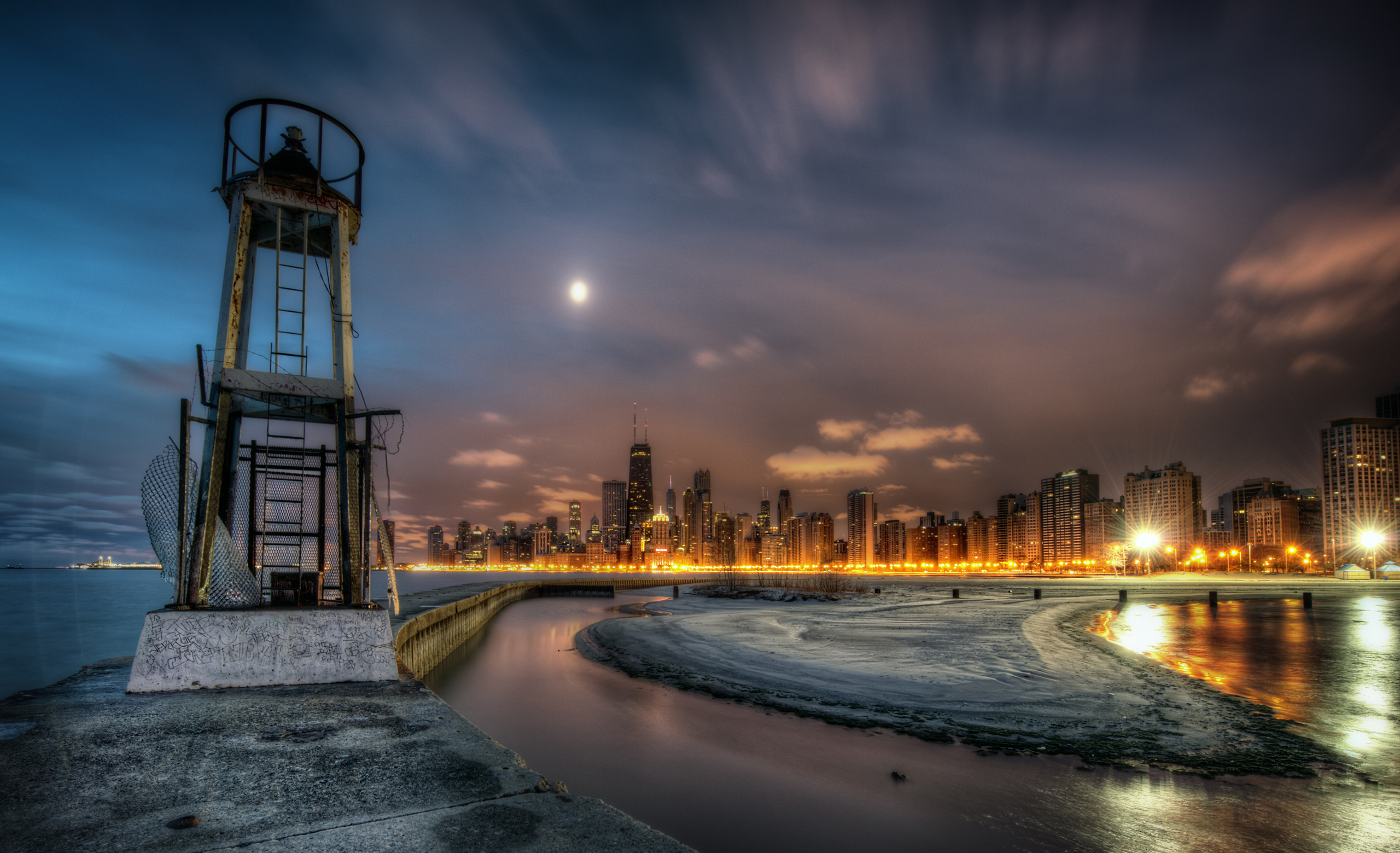 Free download wallpaper Cities, Chicago, Man Made on your PC desktop