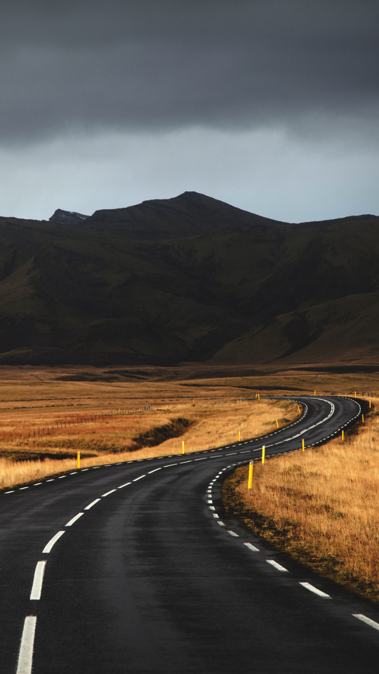 Baixar papel de parede para celular de Paisagem, Montanha, Estrada, Nuvem, Feito Pelo Homem gratuito.