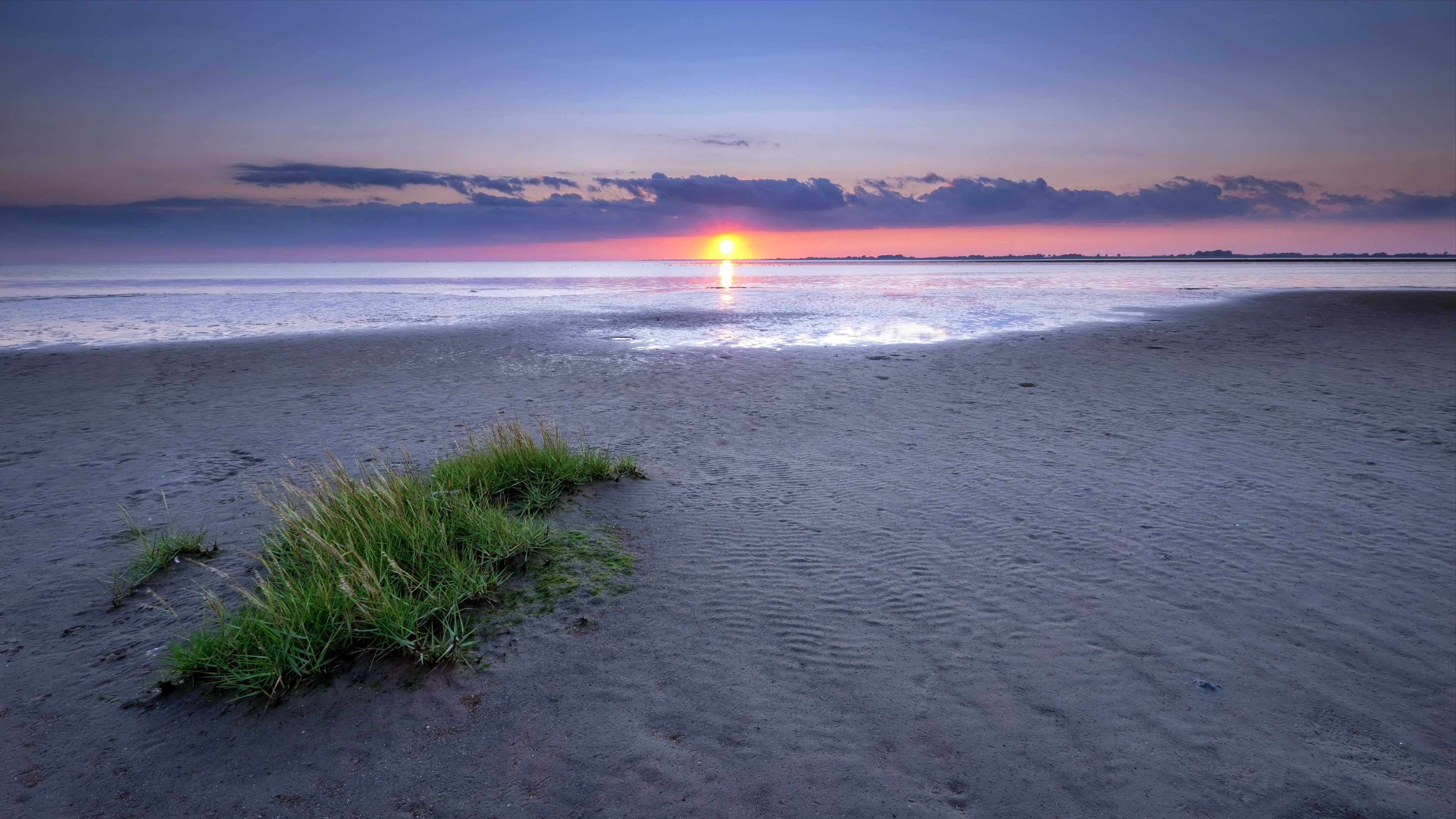 Free download wallpaper Sunset, Horizon, Ocean, Earth on your PC desktop
