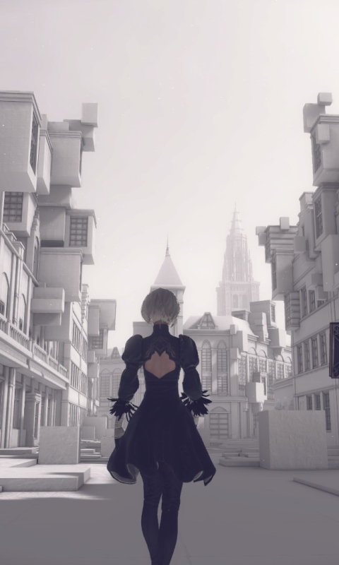 Descarga gratuita de fondo de pantalla para móvil de Videojuego, Nier: Automata.