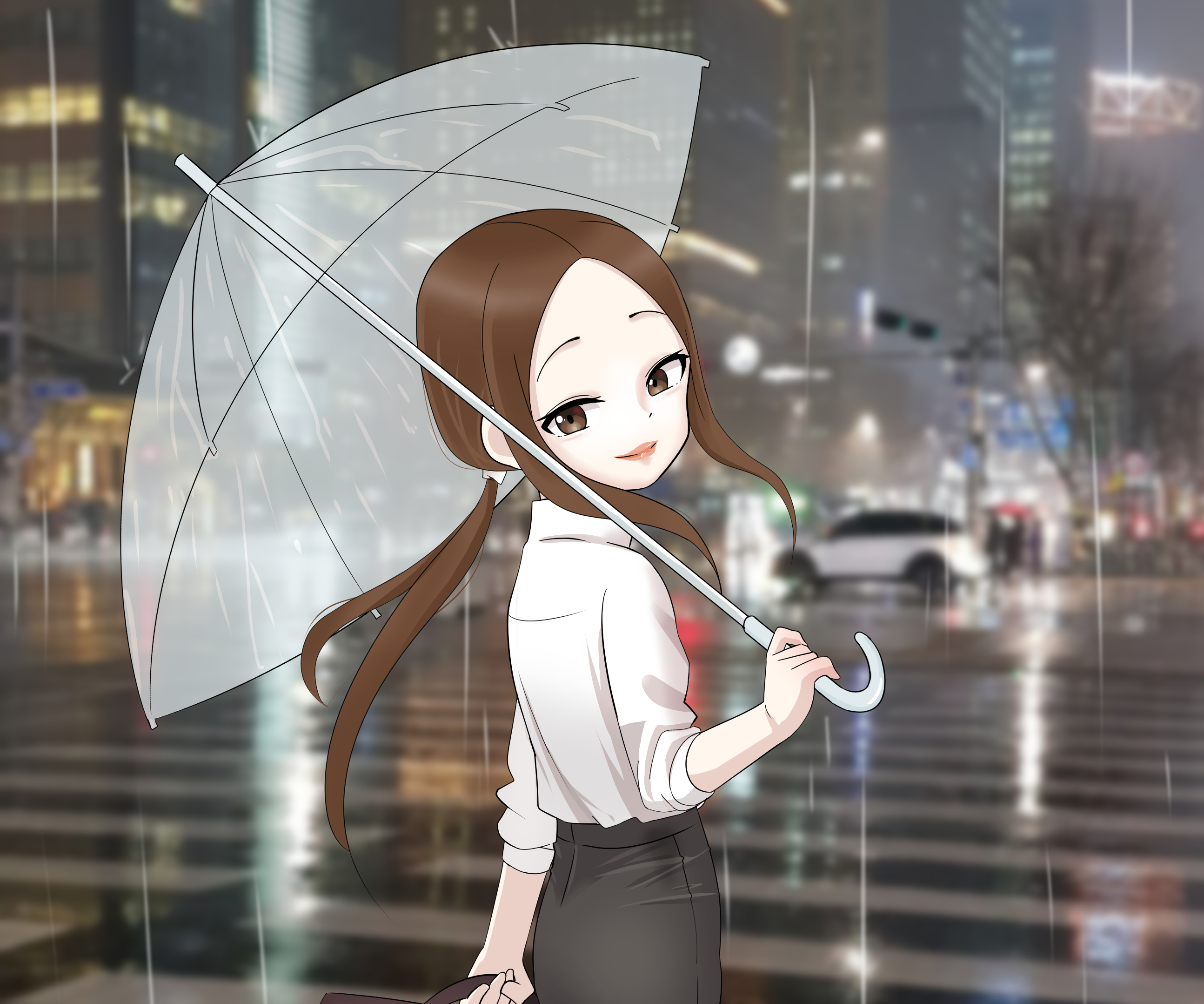 Baixar papel de parede para celular de Anime, Karakai Jouzu No Takagi San, Takagi (Karakai Jouzu No Takagi San) gratuito.
