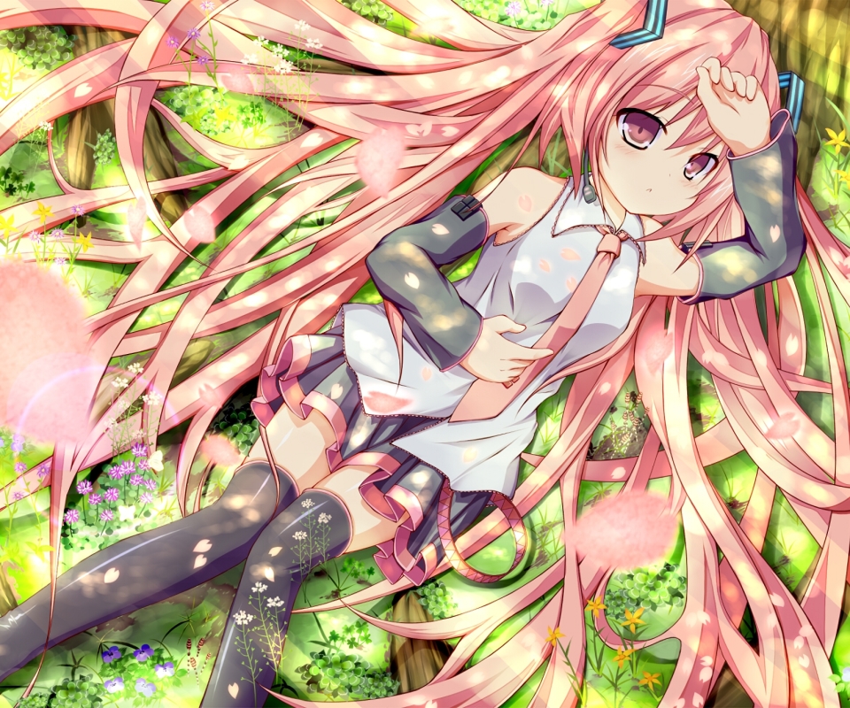 Free download wallpaper Anime, Vocaloid, Sakura Miku on your PC desktop