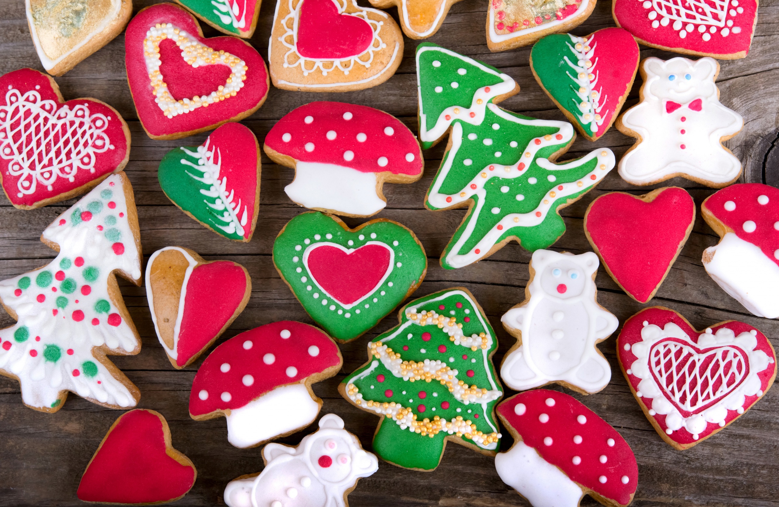 Free download wallpaper Food, Christmas, Heart, Gingerbread, Cookie on your PC desktop