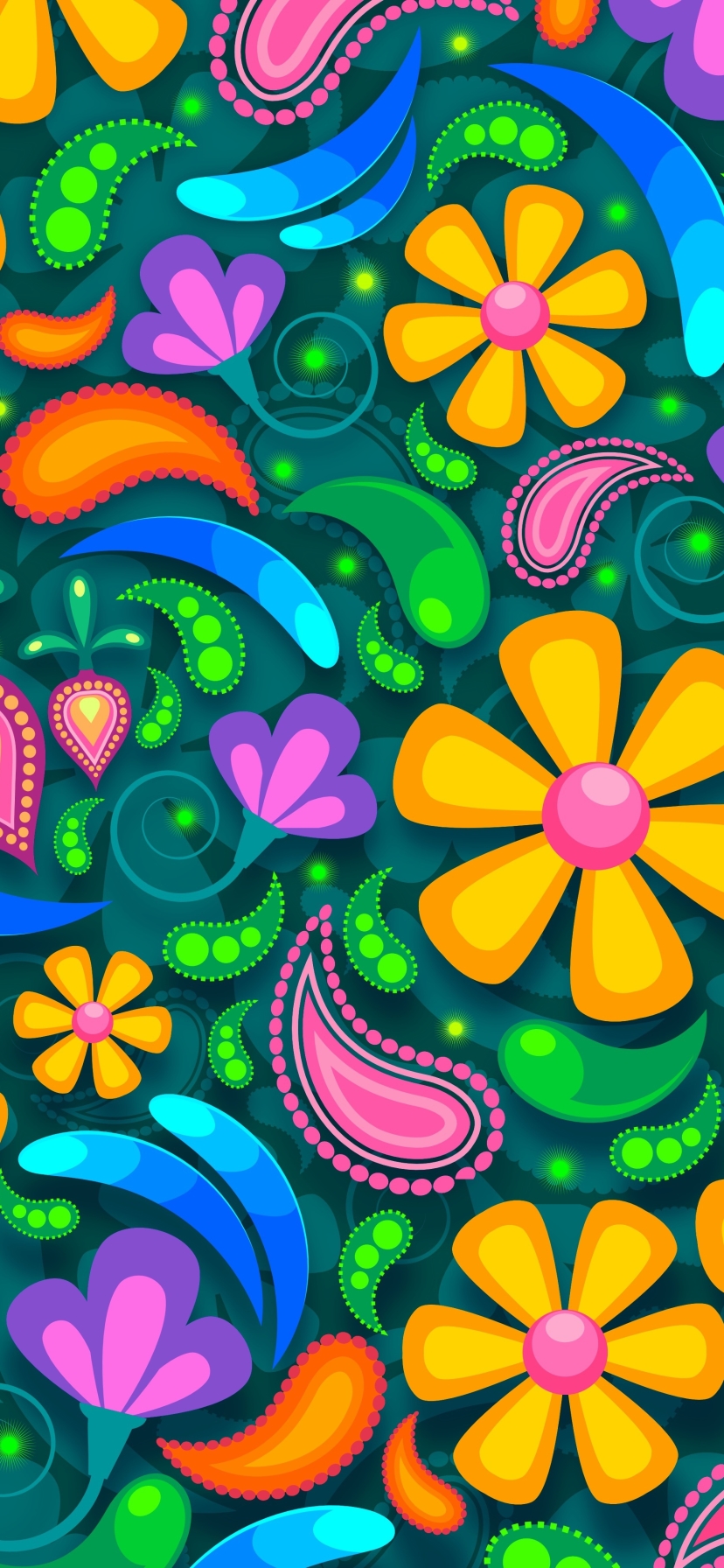 Download mobile wallpaper Flowers, Flower, Colors, Colorful, Artistic for free.