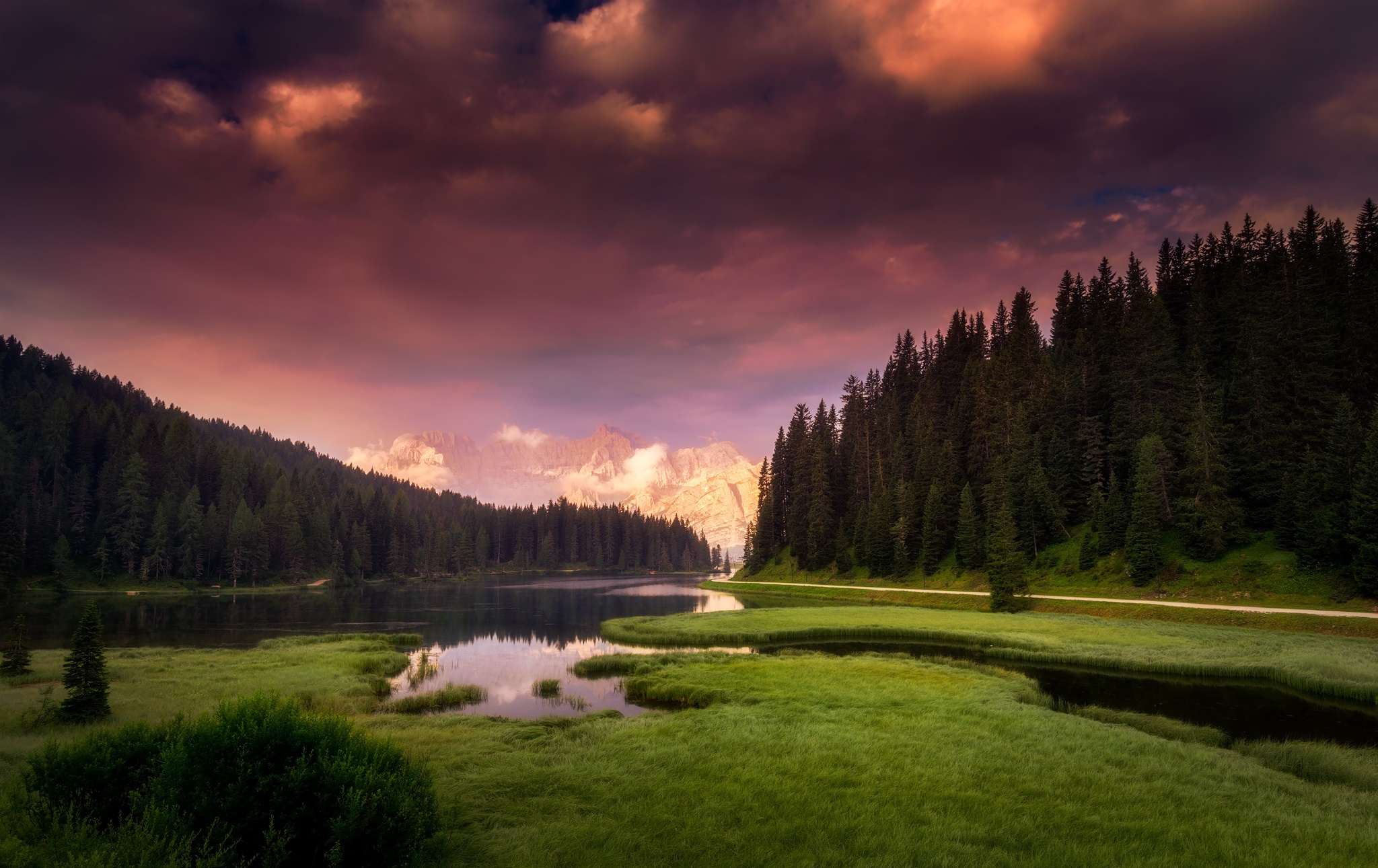 Free download wallpaper Landscape, Italy, Earth, Dolomites on your PC desktop