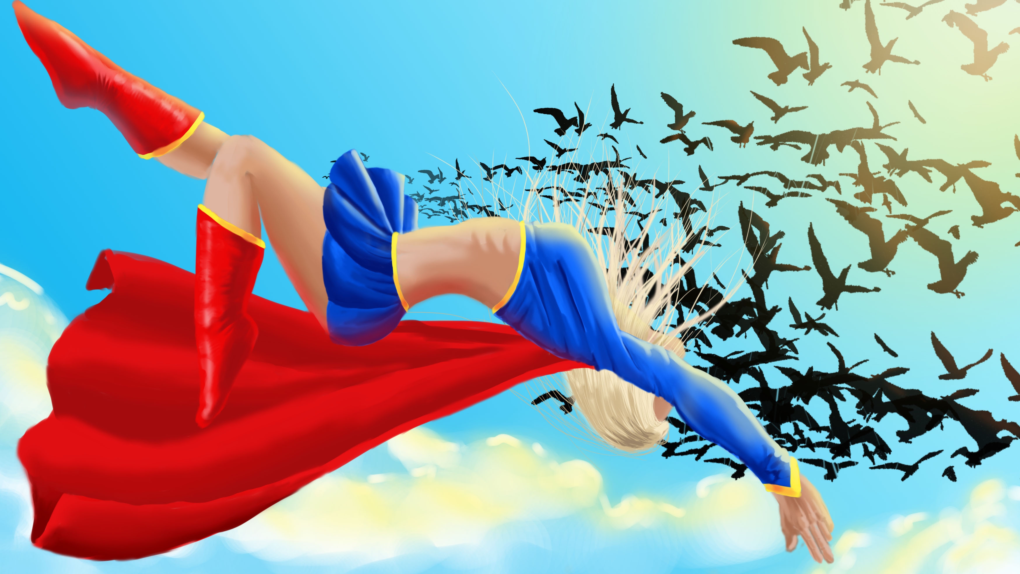 Baixar papel de parede para celular de Supergirl, Super Homen, História Em Quadrinhos gratuito.