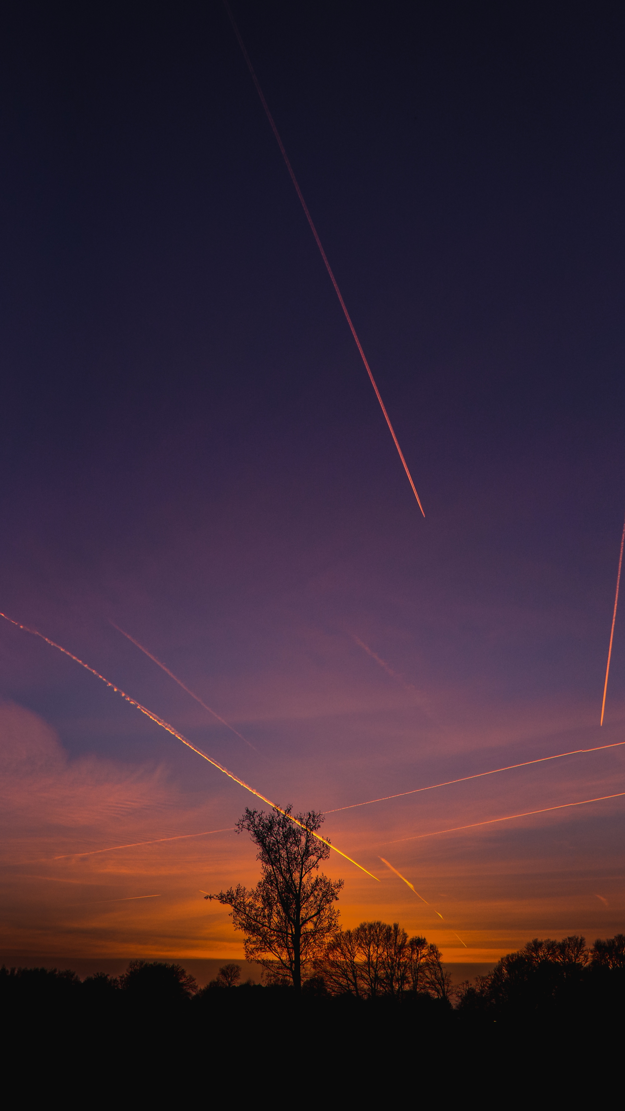 Download mobile wallpaper Sky, Night, Earth for free.