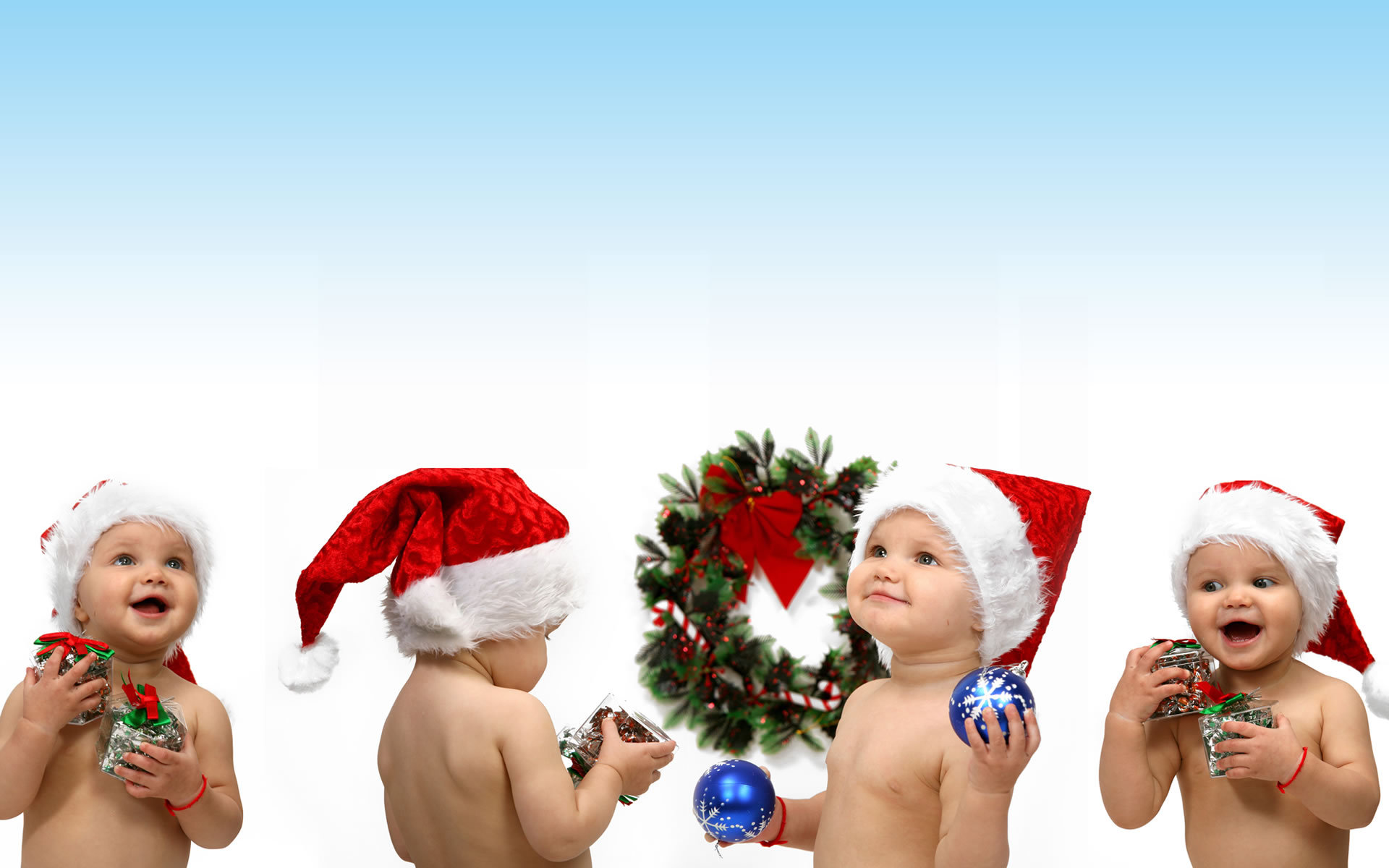 Скачать обои бесплатно Праздники, Рождество (Christmas Xmas), Новый Год (New Year), Дети картинка на рабочий стол ПК