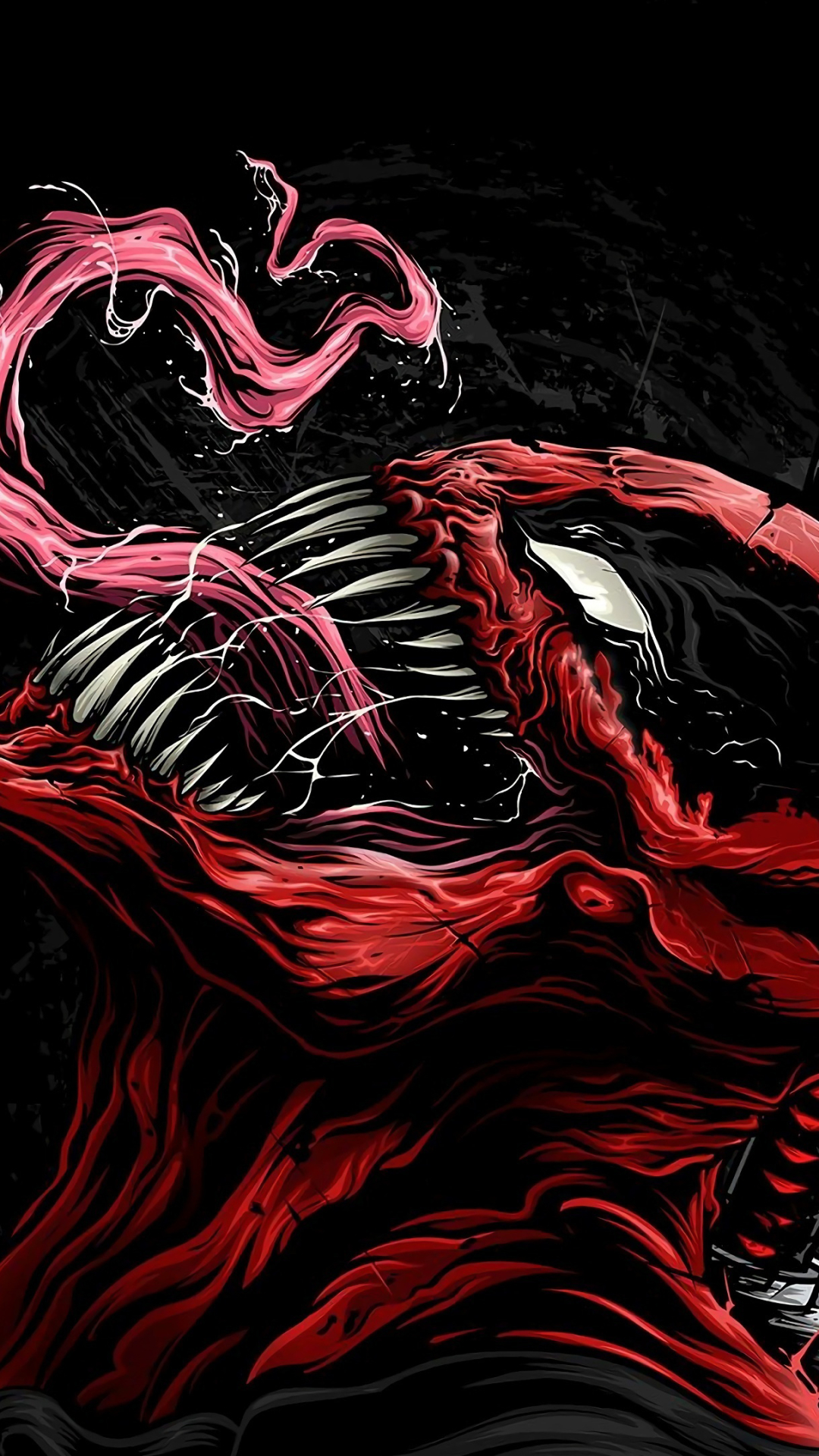 Download mobile wallpaper Deadpool, Crossover, Venom, Comics for free.