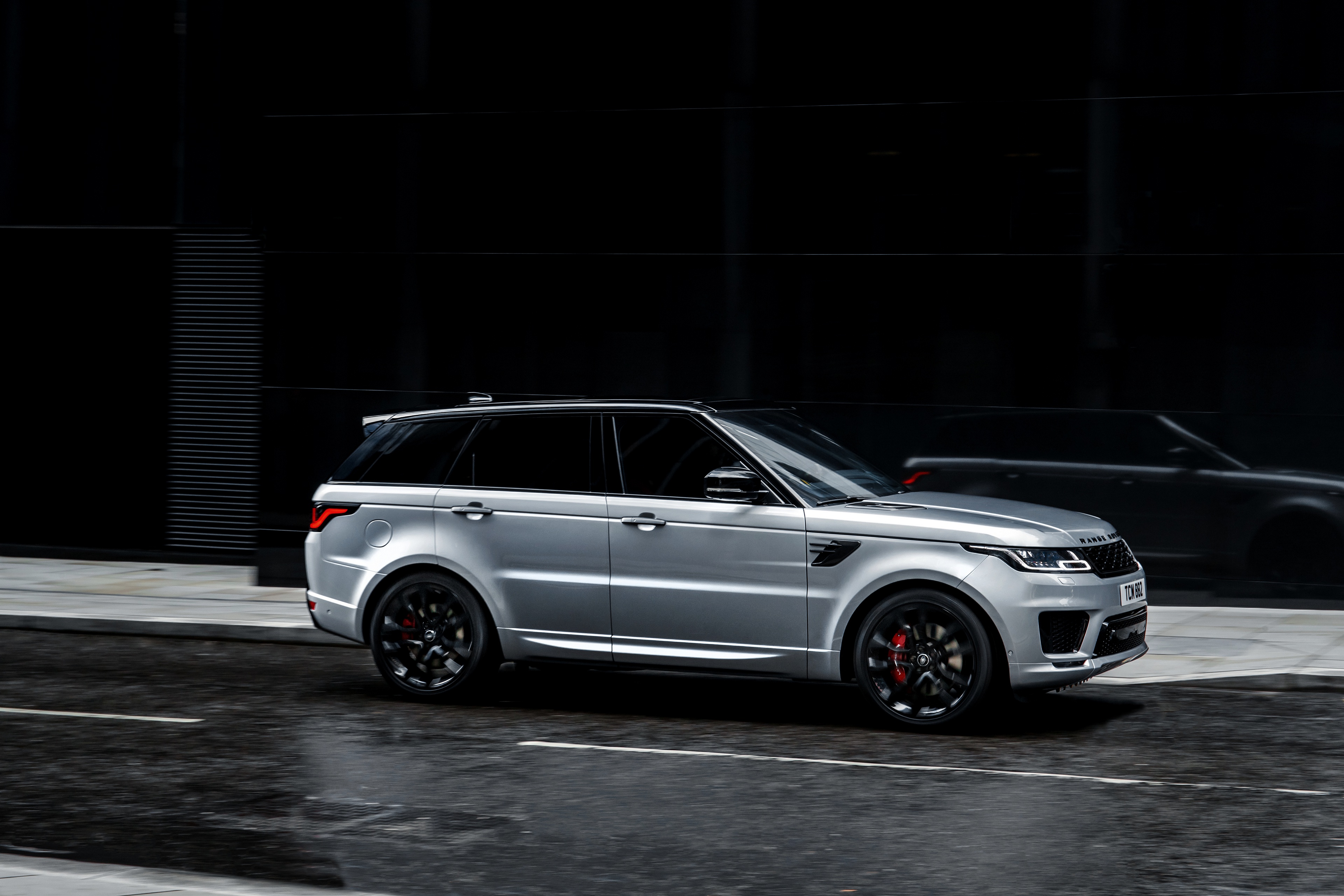range rover sport, video game, car, land rover, silver car, suv, vehicle
