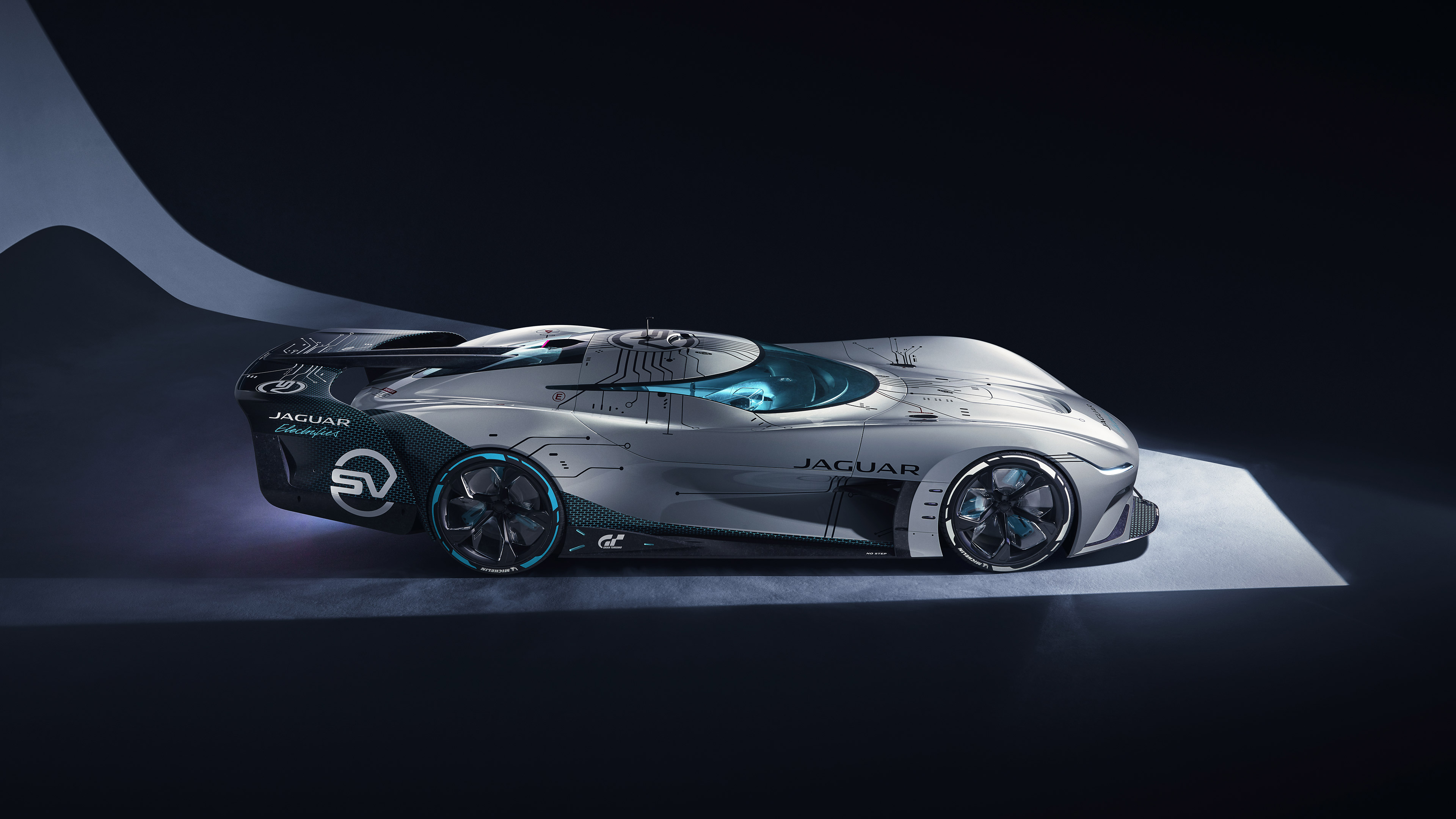 Laden Sie Jaguar Vision Gran Turismo Sv HD-Desktop-Hintergründe herunter