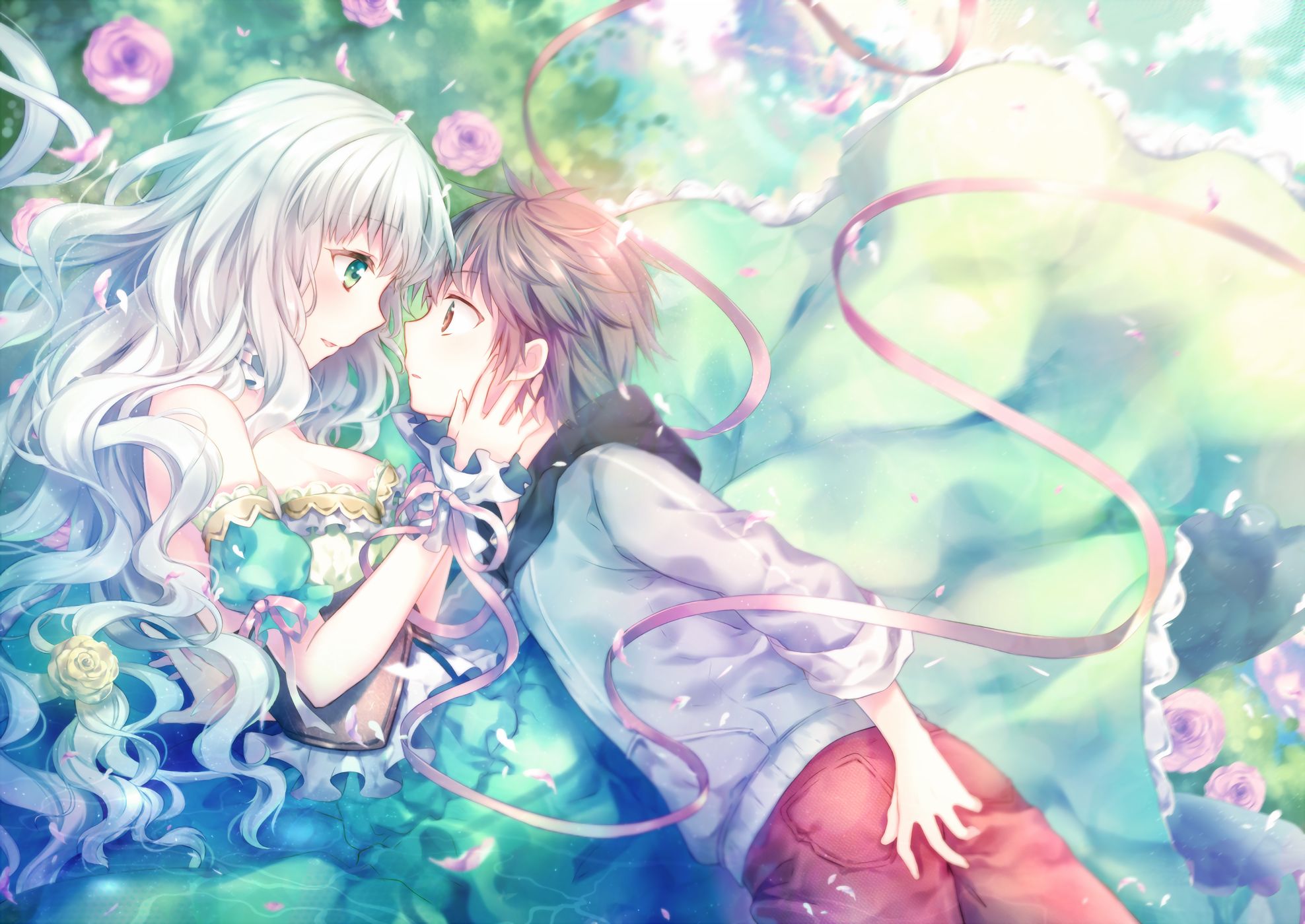 Laden Sie das Liebe, Animes-Bild kostenlos auf Ihren PC-Desktop herunter