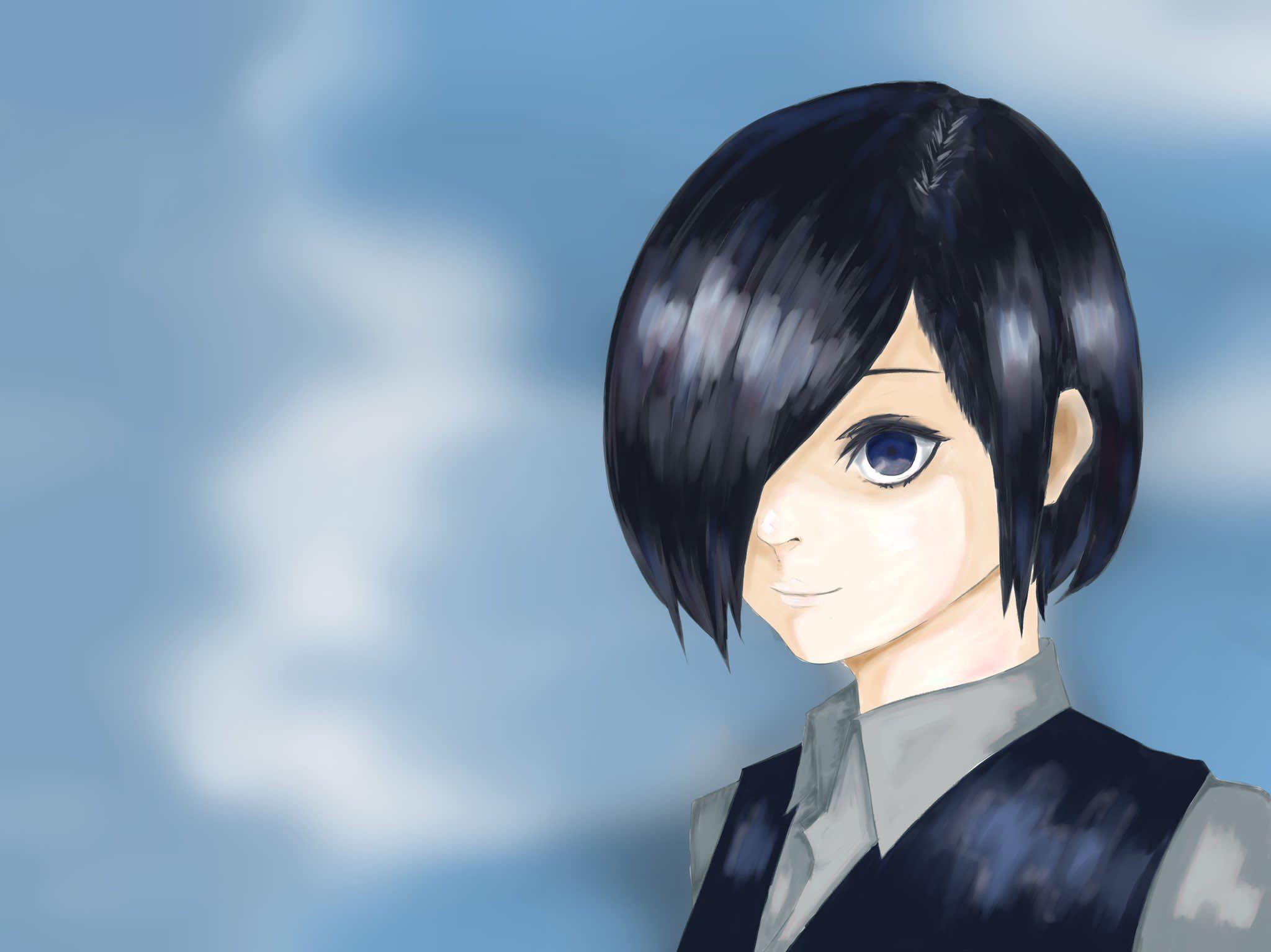 Free download wallpaper Anime, Tokyo Ghoul, Touka Kirishima on your PC desktop