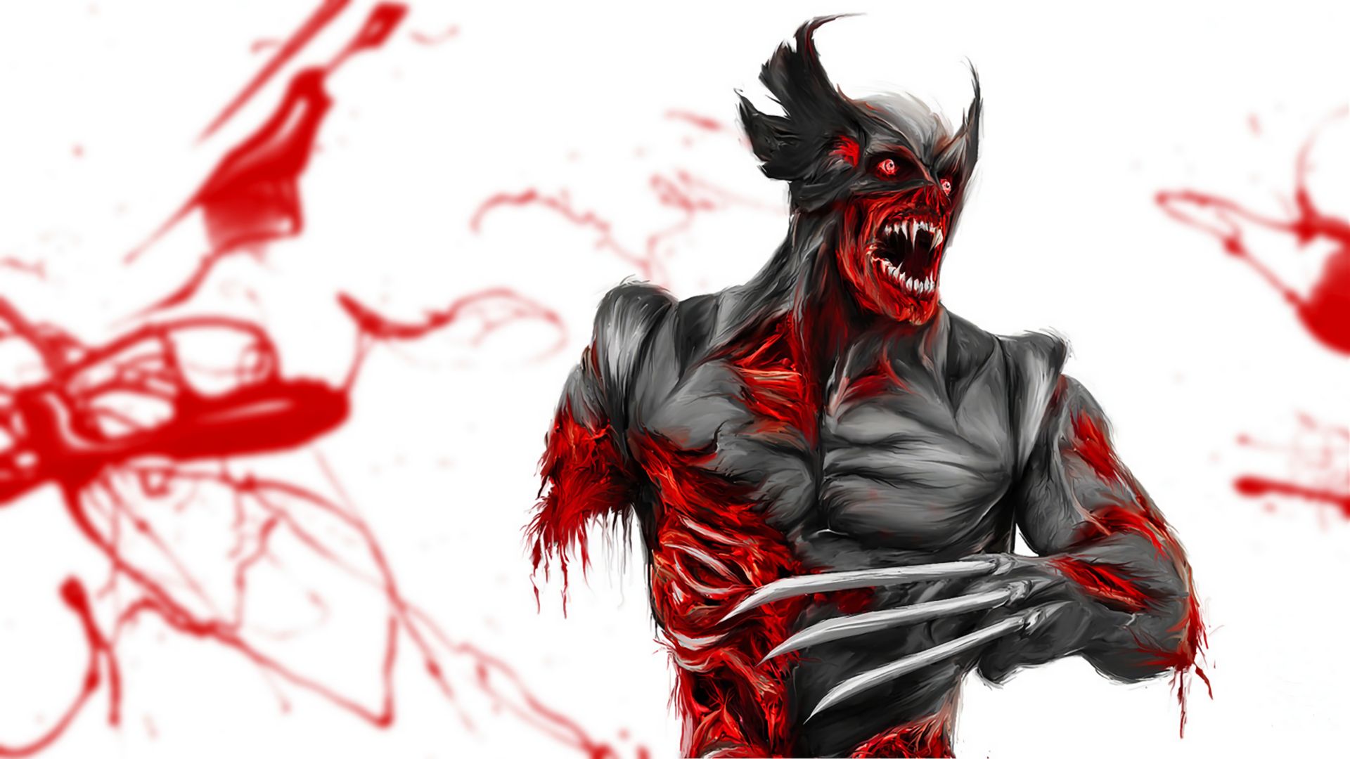 Free download wallpaper X Men, Blood, Wolverine, Comics on your PC desktop