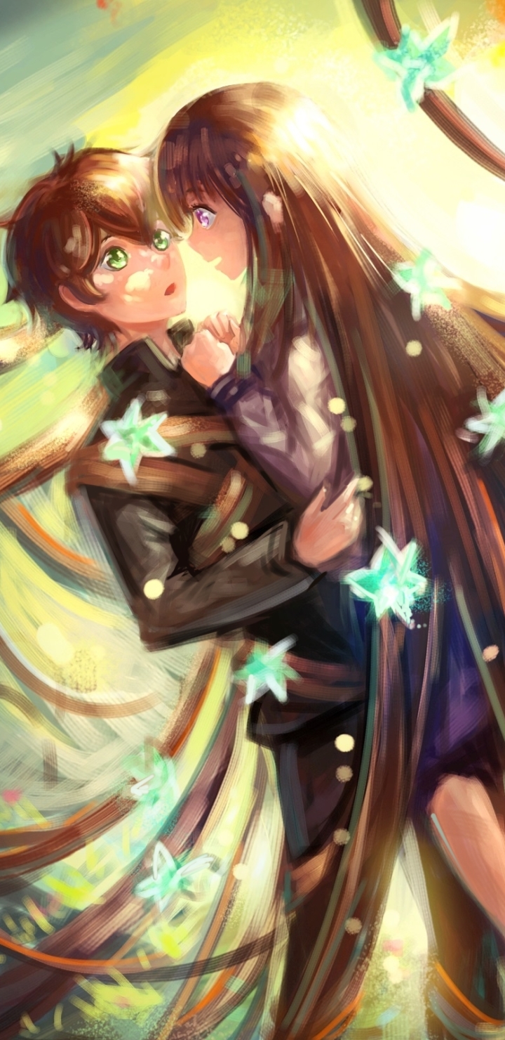 Download mobile wallpaper Anime, Eru Chitanda, Hōtarō Oreki, Hyouka for free.