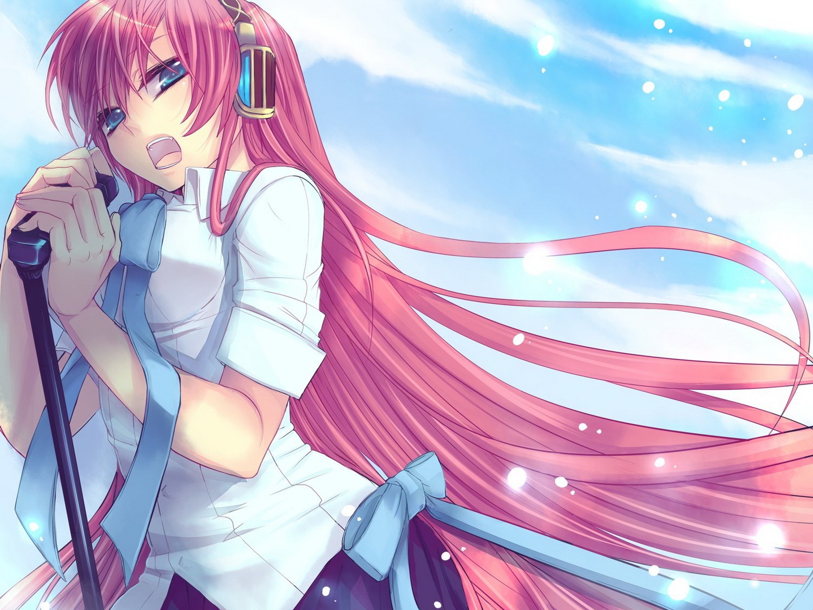 Descarga gratis la imagen Vocaloid, Luka Megurine, Animado en el escritorio de tu PC