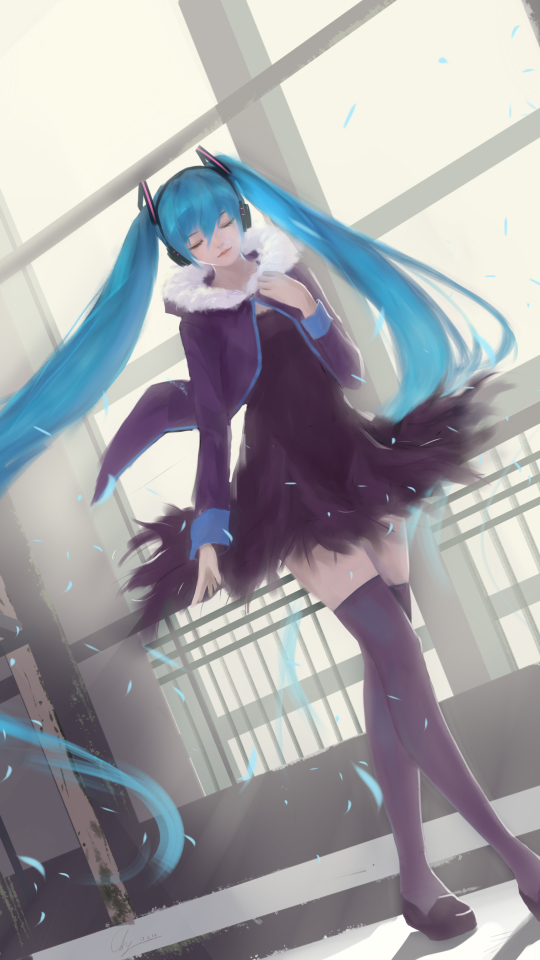 Handy-Wallpaper Vocaloid, Hatsune Miku, Animes kostenlos herunterladen.