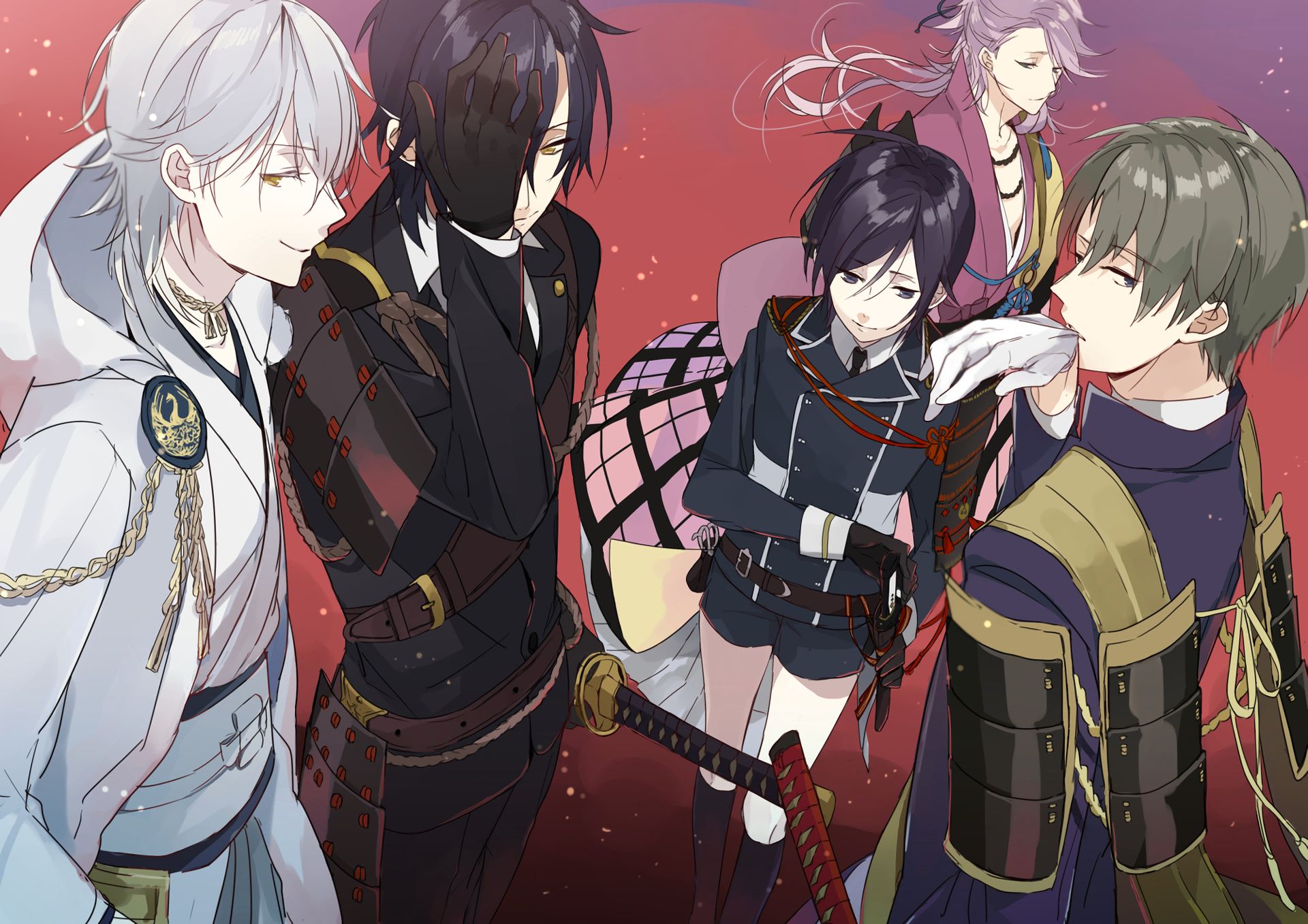 Download mobile wallpaper Anime, Touken Ranbu for free.