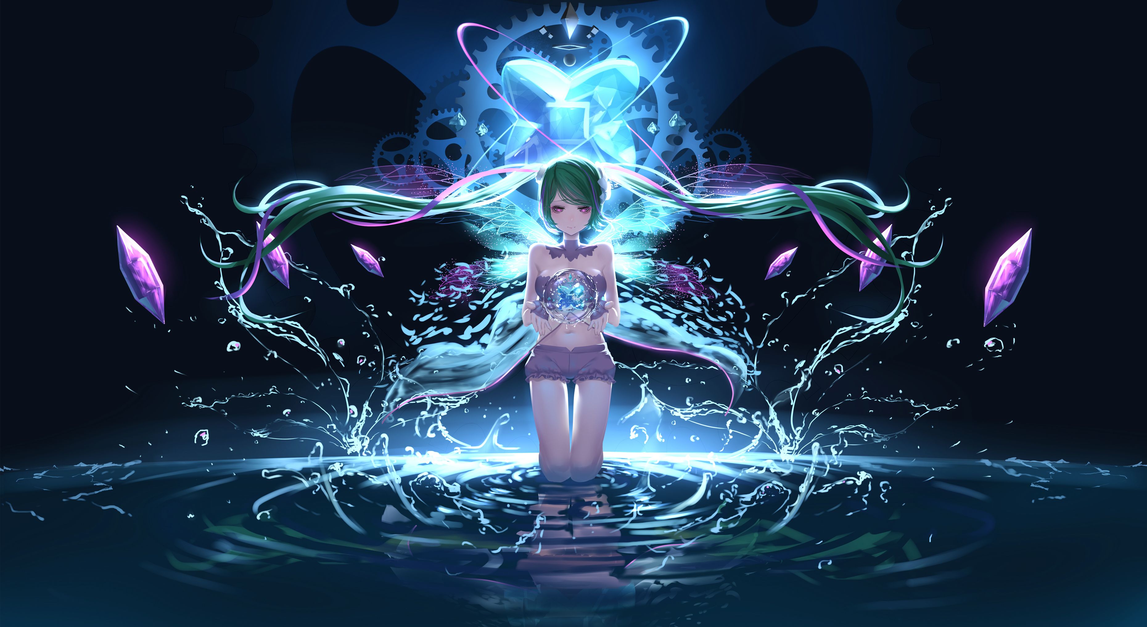 Free download wallpaper Anime, Vocaloid, Hatsune Miku on your PC desktop