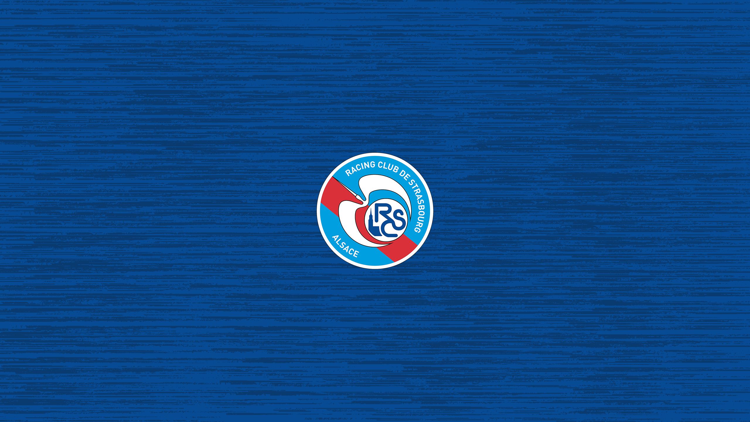 Handy-Wallpaper Sport, Fußball, Logo, Emblem, Rc Straßburg Elsass kostenlos herunterladen.
