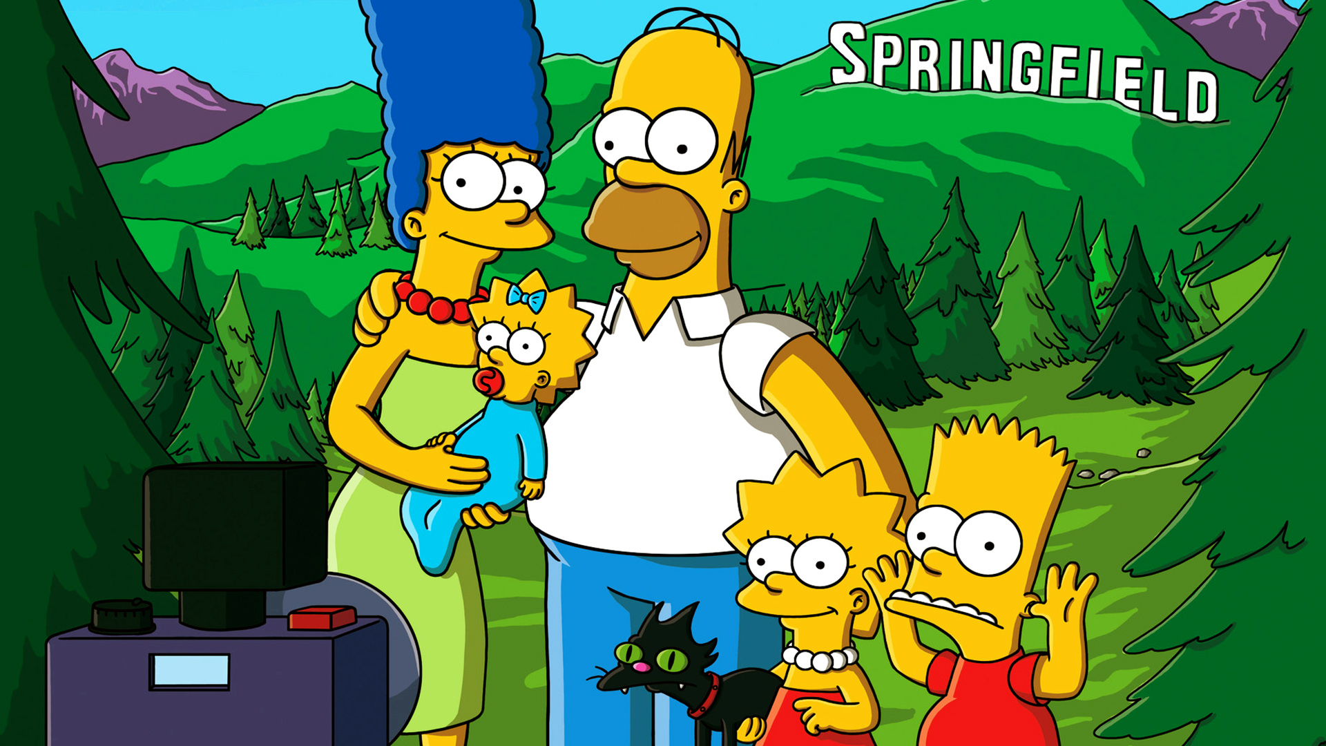marge simpson, tv show, the simpsons, bart simpson, homer simpson, lisa simpson, maggie simpson