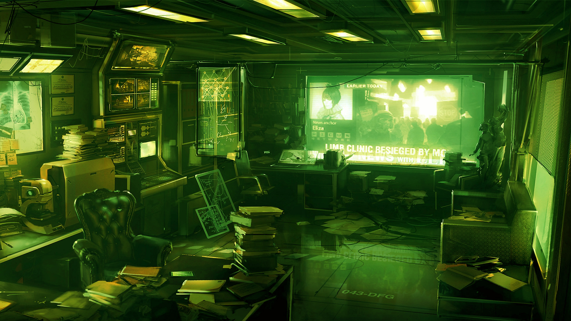 Скачати мобільні шпалери Deus Ex: Людська Революція, Deus Ex, Відеогра безкоштовно.