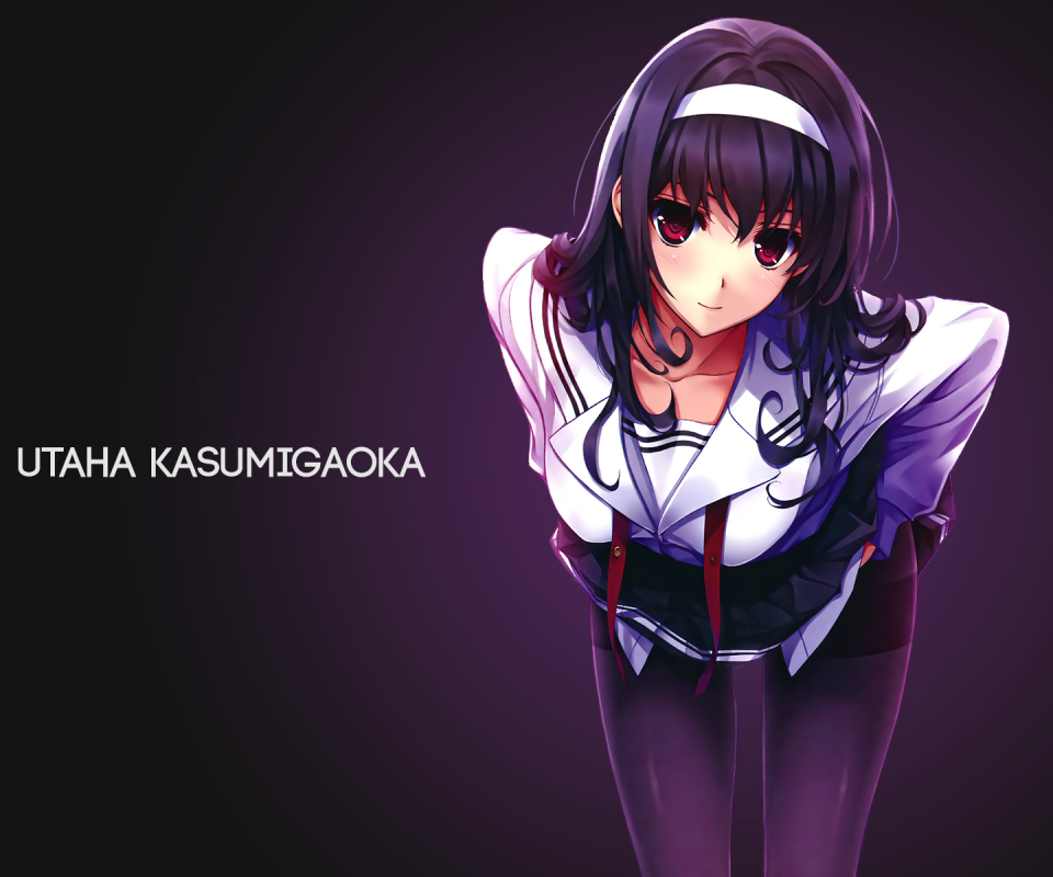 Free download wallpaper Anime, Saekano: How To Raise A Boring Girlfriend, Utaha Kasumigaoka on your PC desktop