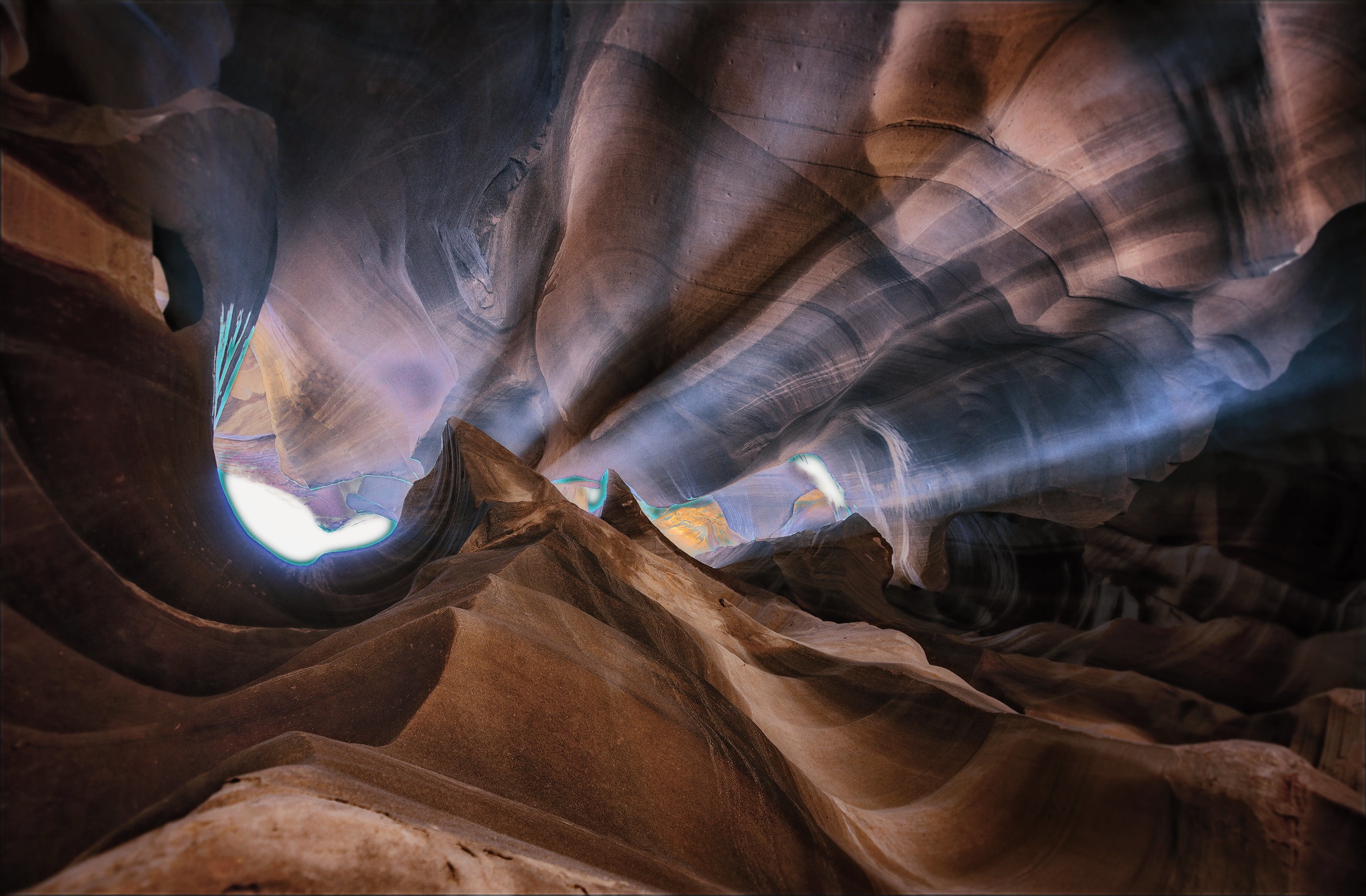 Download mobile wallpaper Nature, Canyon, Usa, Earth, Canyons, Antelope Canyon, Sunbeam for free.