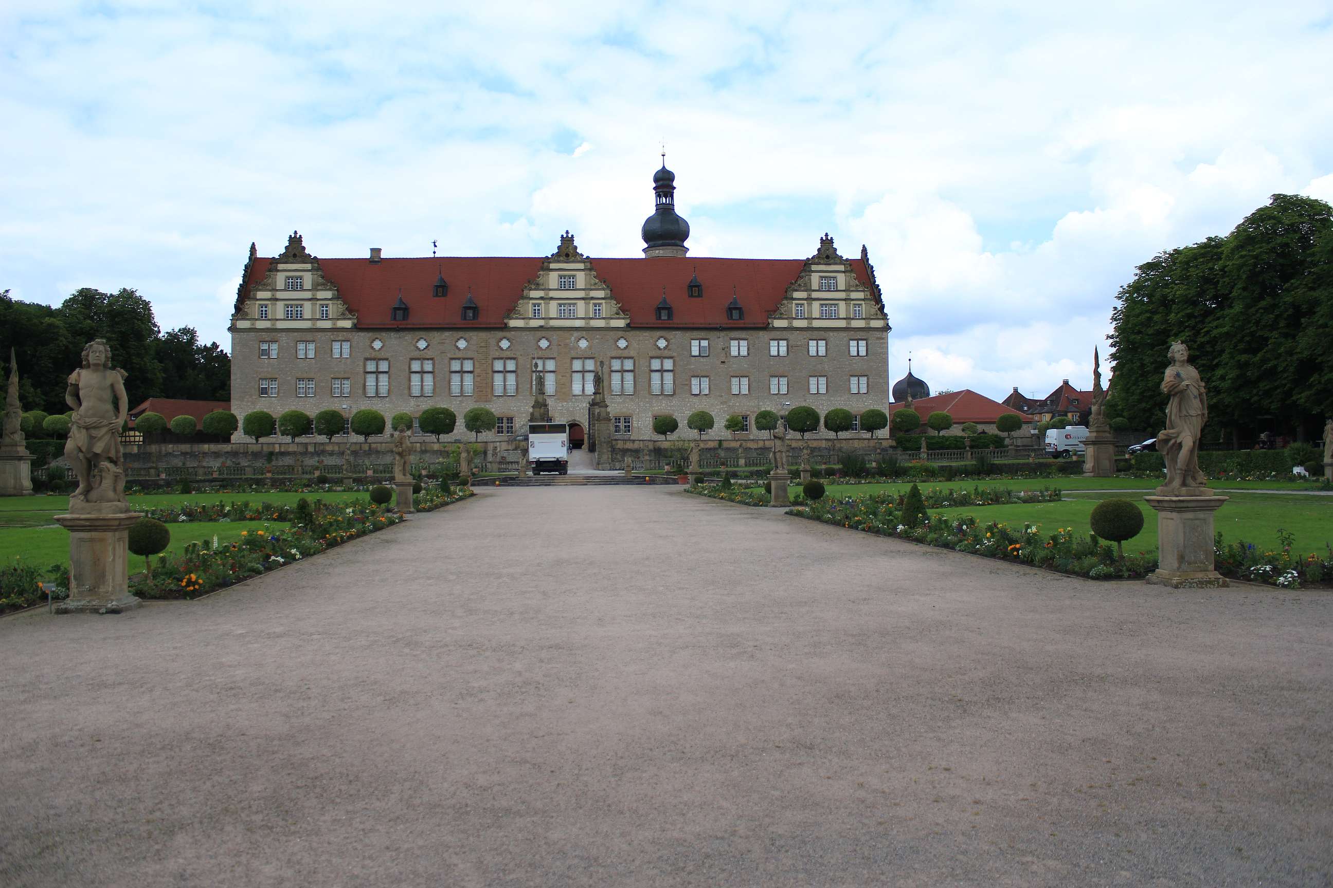 Laden Sie Schloss Weikersheim HD-Desktop-Hintergründe herunter