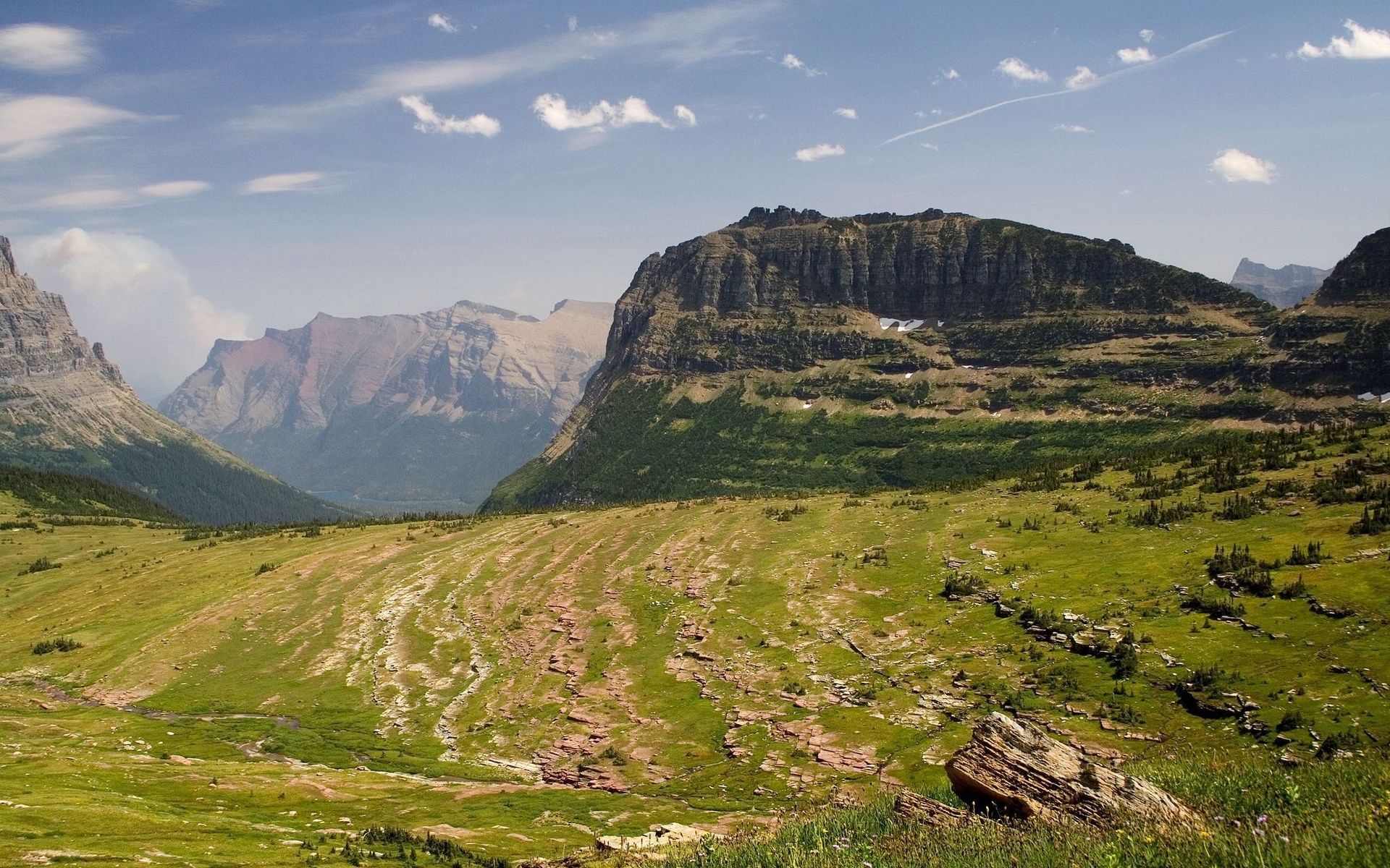 Handy-Wallpaper Landschaft, Gebirge, Wolke, Himmel, Erde/natur kostenlos herunterladen.