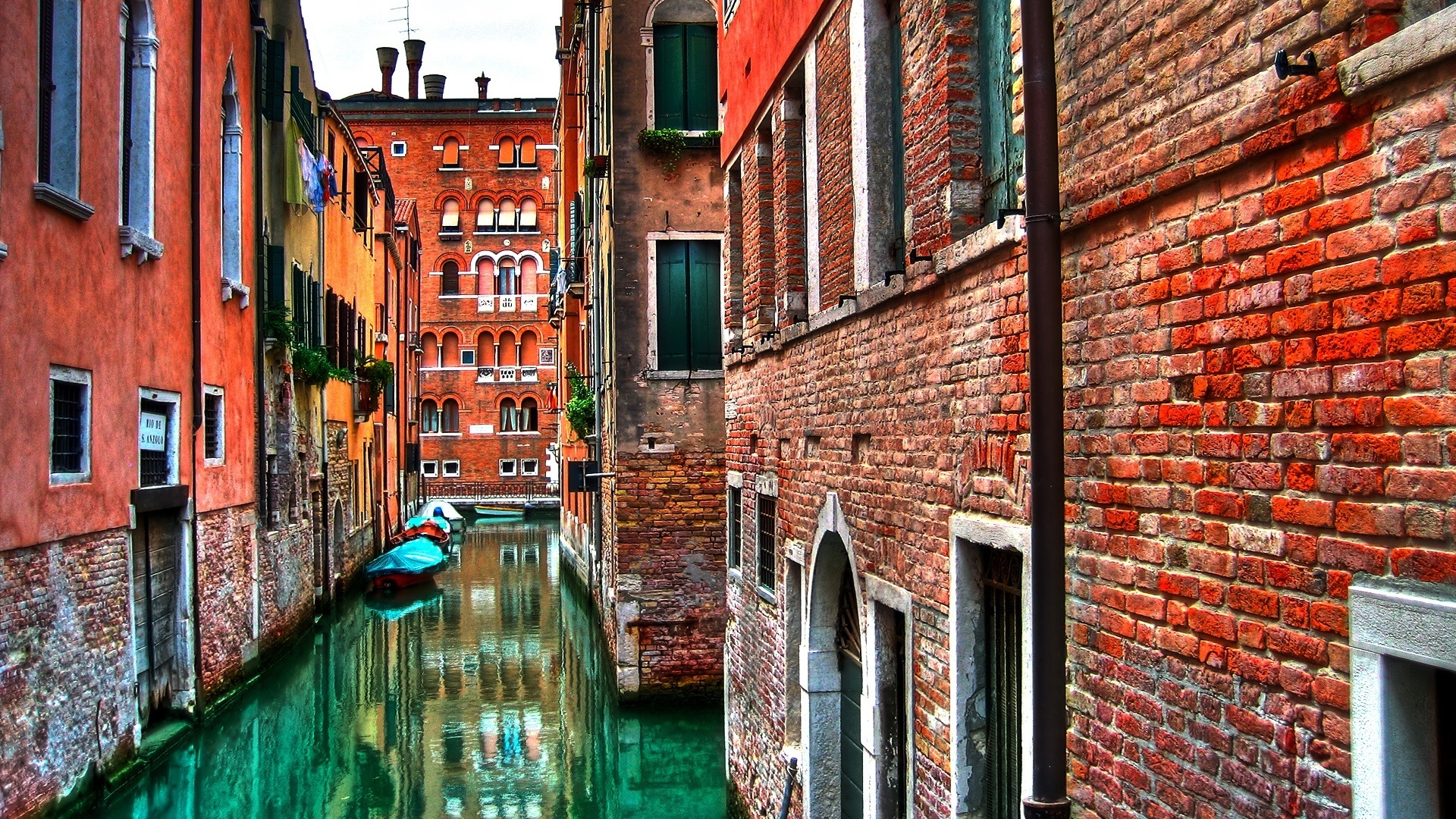 977856壁紙のダウンロードマンメイド, 家, 建物, 運河, イタリア, ヴェネツィア-スクリーンセーバーと写真を無料で