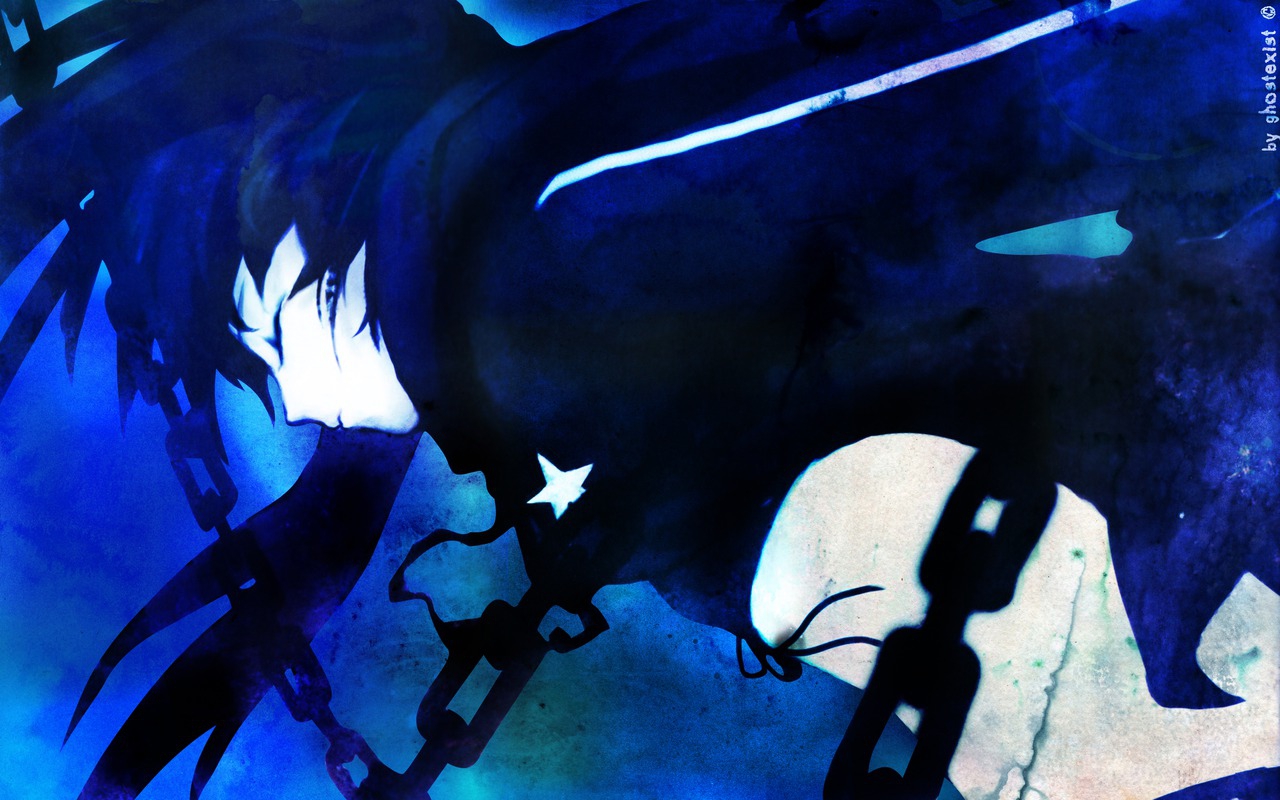 Download mobile wallpaper Anime, Black Rock Shooter for free.