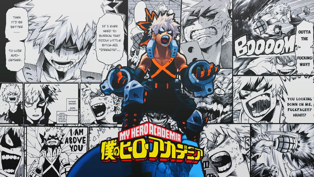 HDデスクトップ 壁紙: 僕のヒーローアカデミア, 爆豪勝己, アニメ …