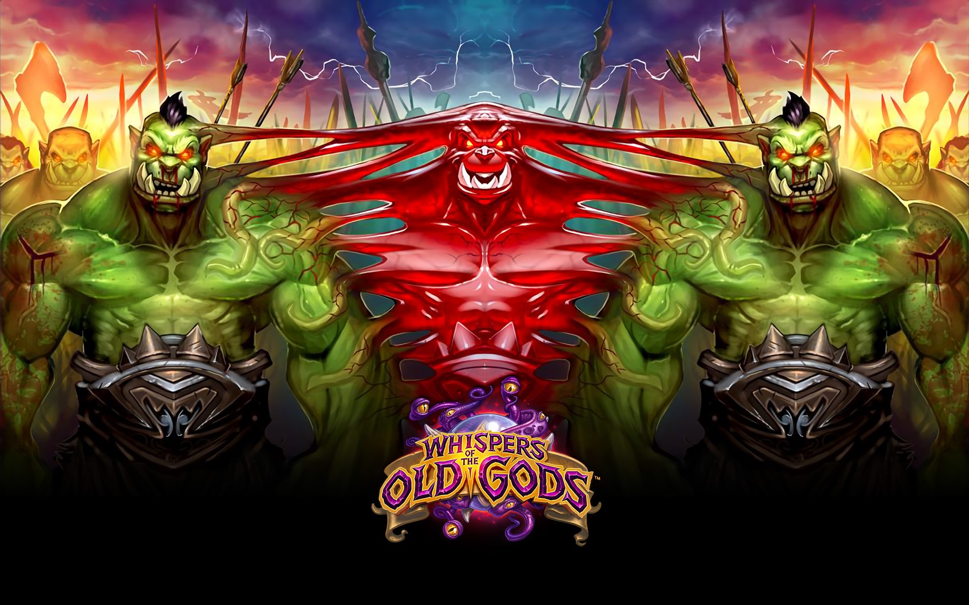 Baixar papel de parede para celular de Warcraft, Videogame, Hearthstone: Heroes Of Warcraft, Sussurros Dos Deuses Antigos gratuito.