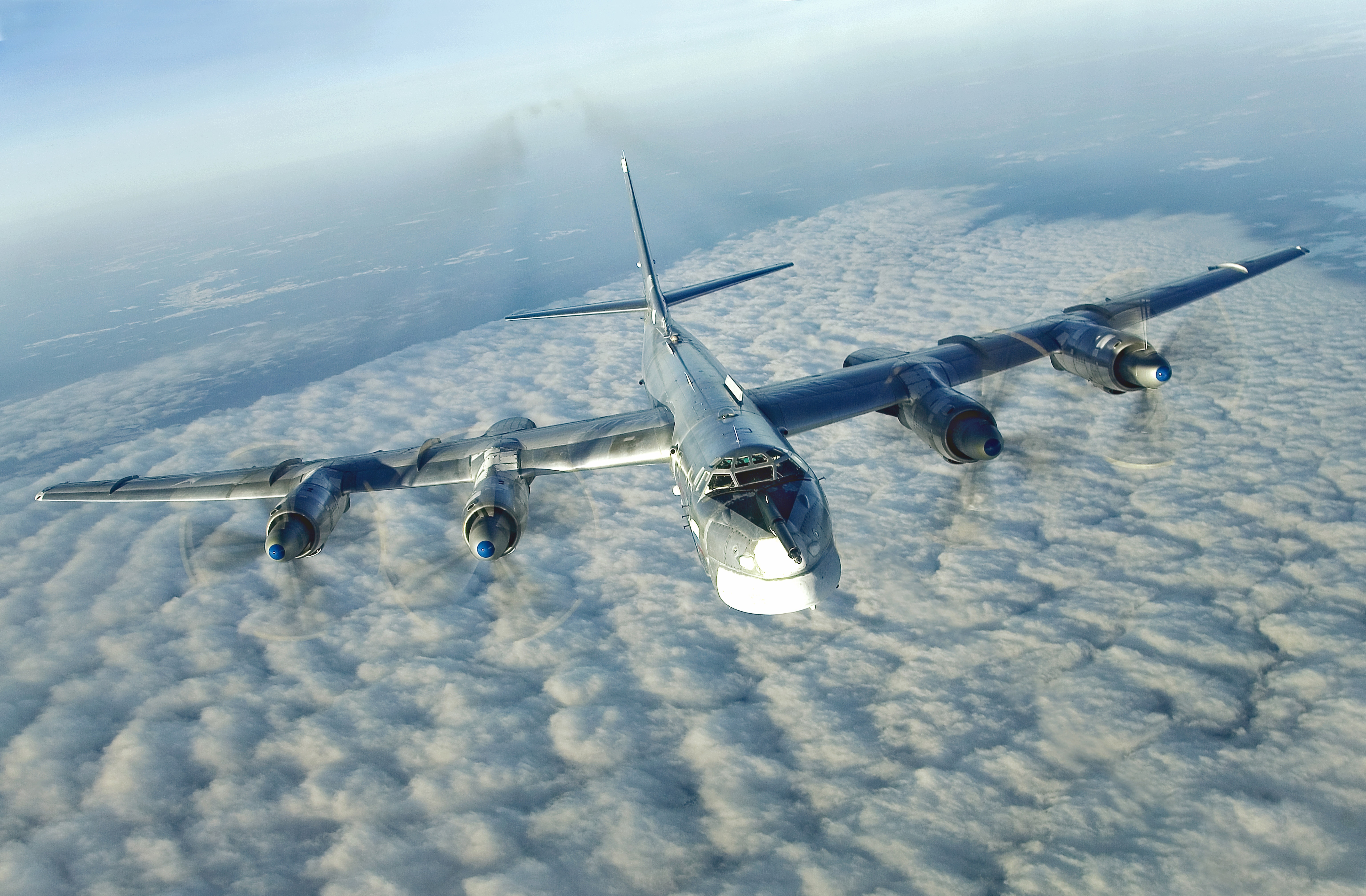 bombers, military, tupolev tu 95, strategic bomber