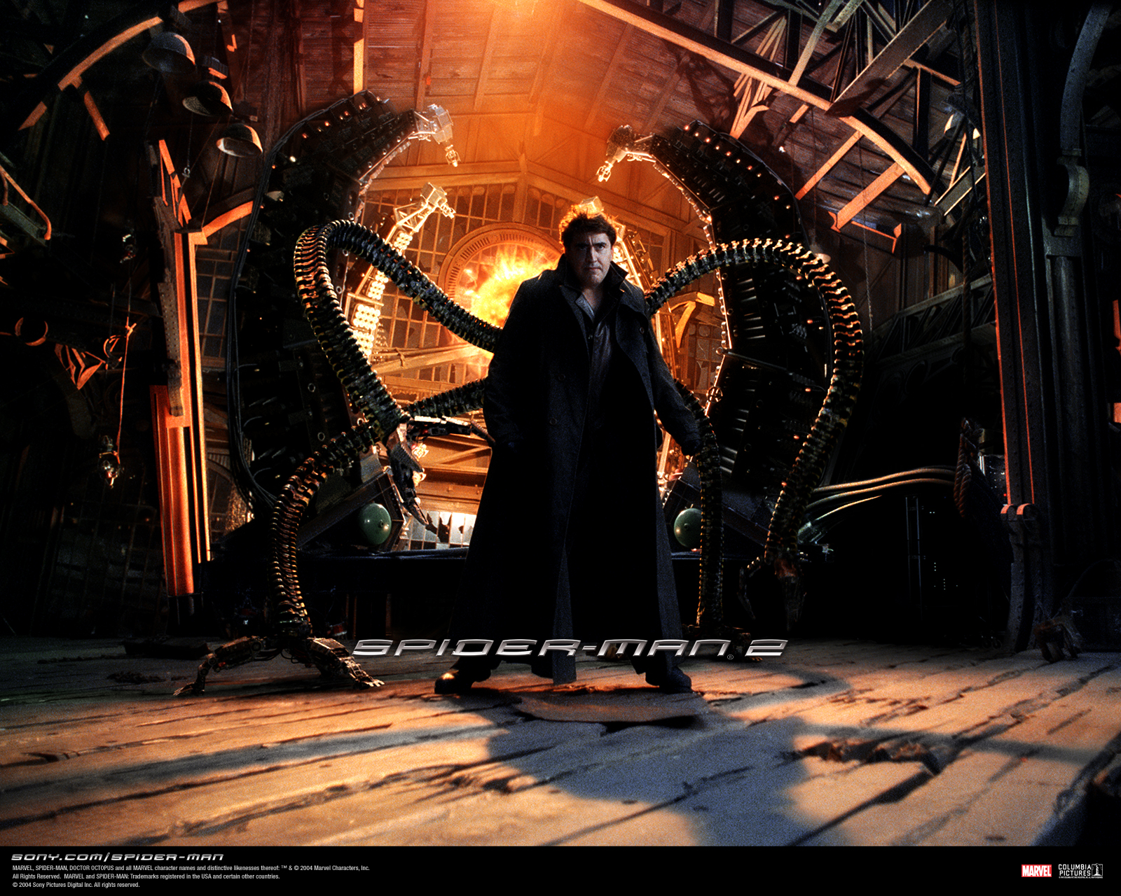 Download mobile wallpaper Alfred Molina, Spider Man 2, Spider Man, Movie for free.