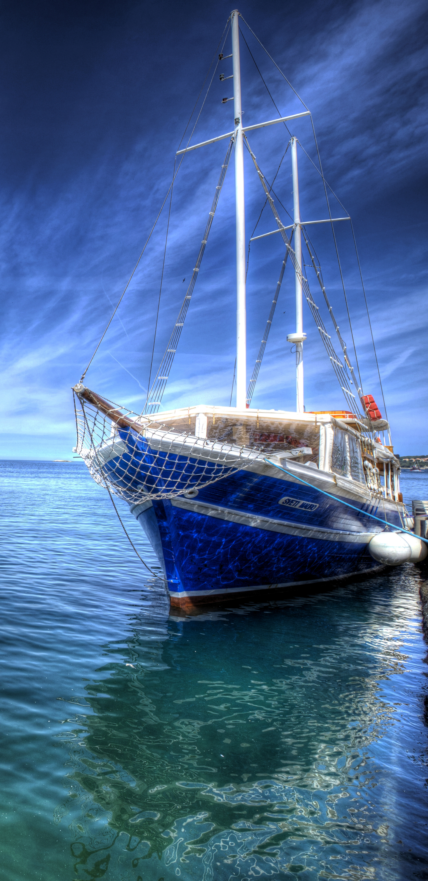 Download mobile wallpaper Boat, Hdr, Croatia, Vehicle, Vehicles, Adriatic Sea for free.
