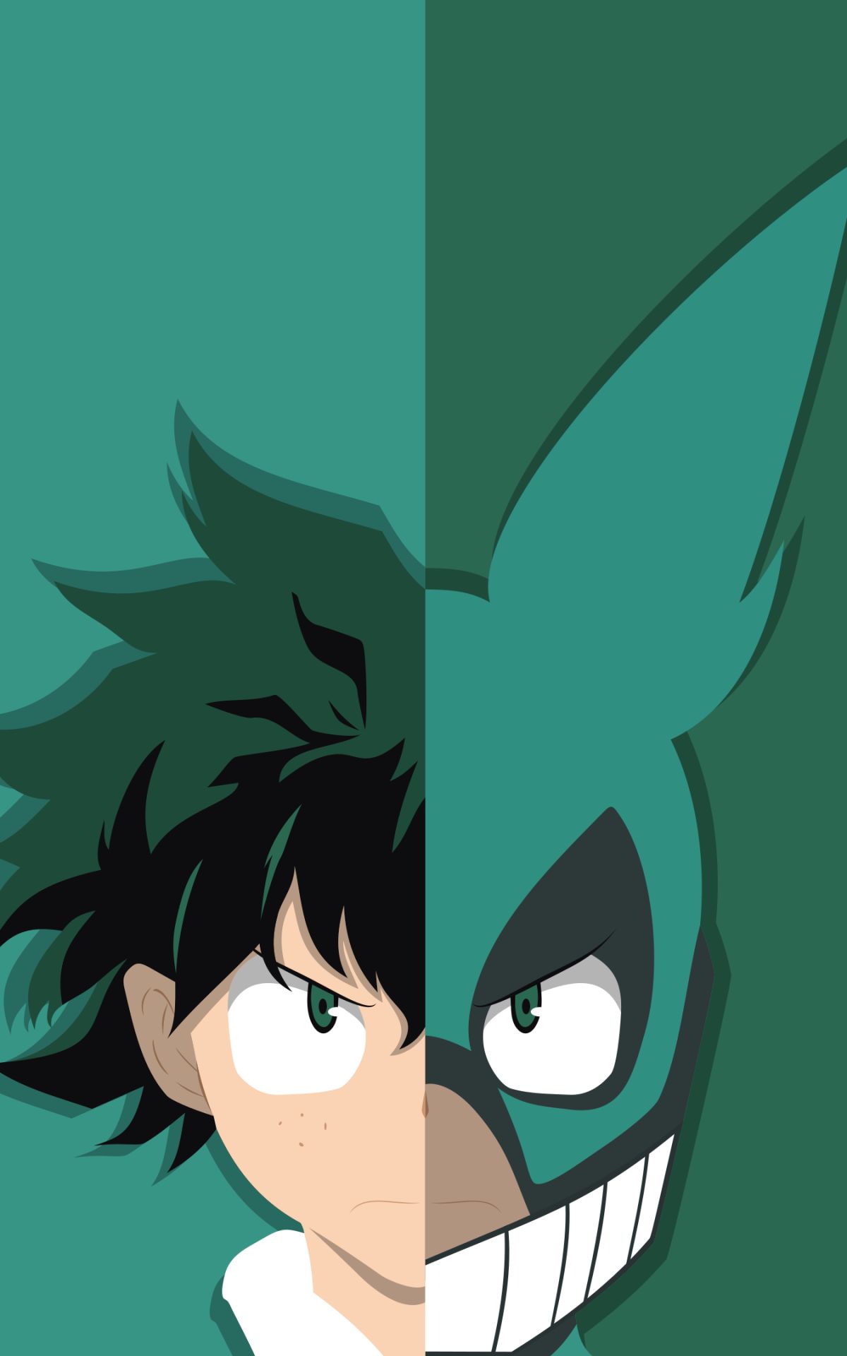 Handy-Wallpaper Animes, Izuku Midoriya, Boku No Hero Academia kostenlos herunterladen.