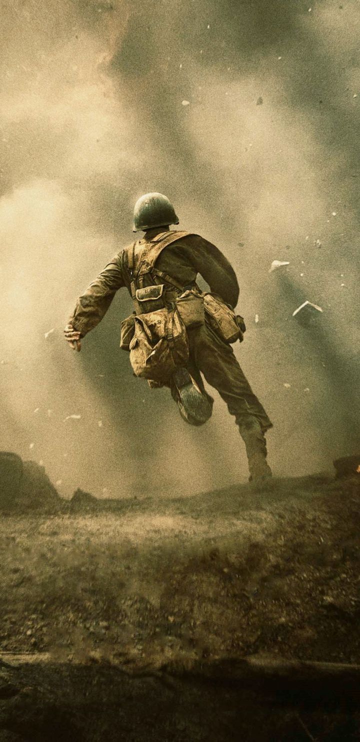 Download mobile wallpaper Soldier, Movie, World War Ii, Hacksaw Ridge for free.