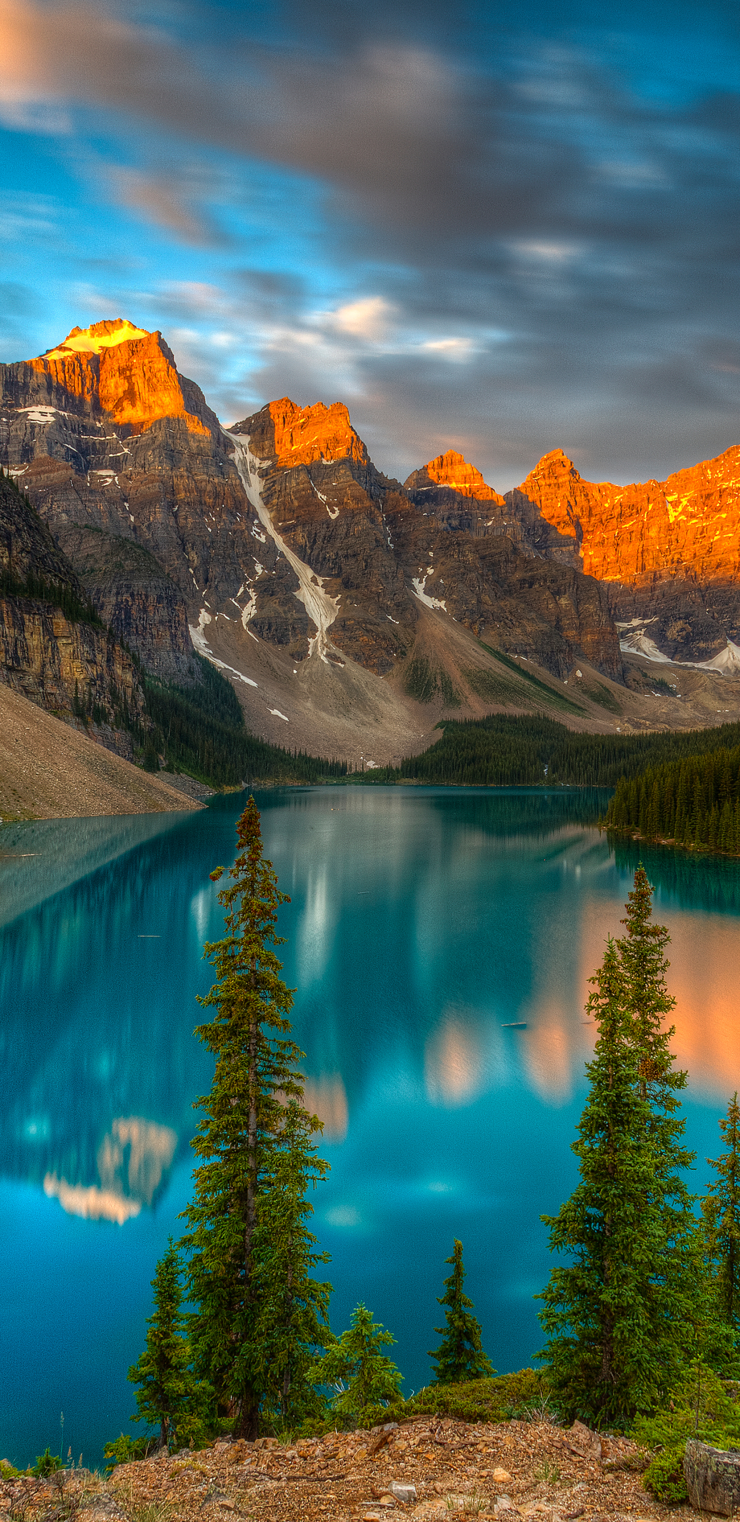 Laden Sie das Seen, Berg, See, Kanada, Wald, Baum, Gebirge, Moränensee, Erde/natur-Bild kostenlos auf Ihren PC-Desktop herunter
