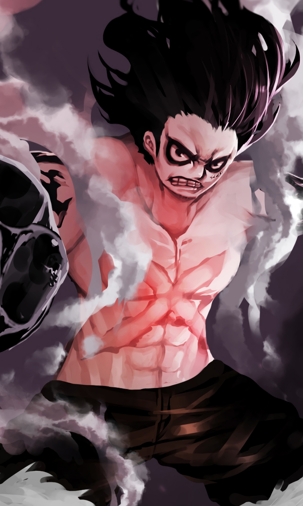 Download mobile wallpaper Anime, One Piece, Monkey D Luffy, Gear Fourth for free.