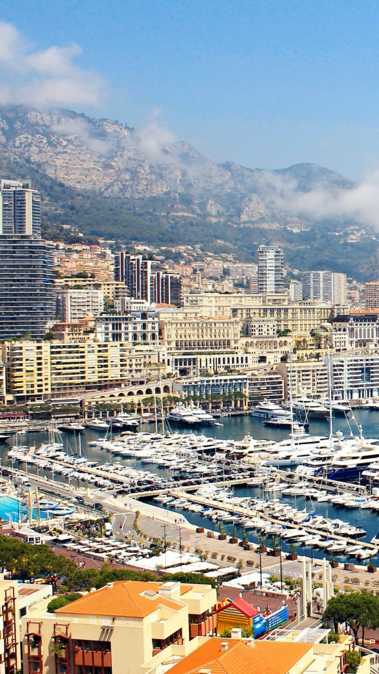 Скачать картинку Города, Монако, Сделано Человеком в телефон бесплатно.
