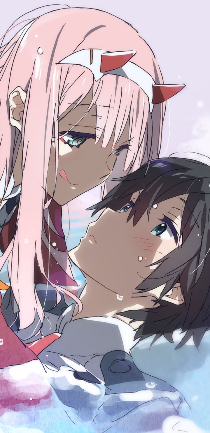 Descarga gratuita de fondo de pantalla para móvil de Animado, Darling In The Franxx, Zero Two (Darling En El Franxx), Hiro (Cariño En El Franxx), Cero Dos (Darling In The Franxx), Hiro (Darling In The Franxx).