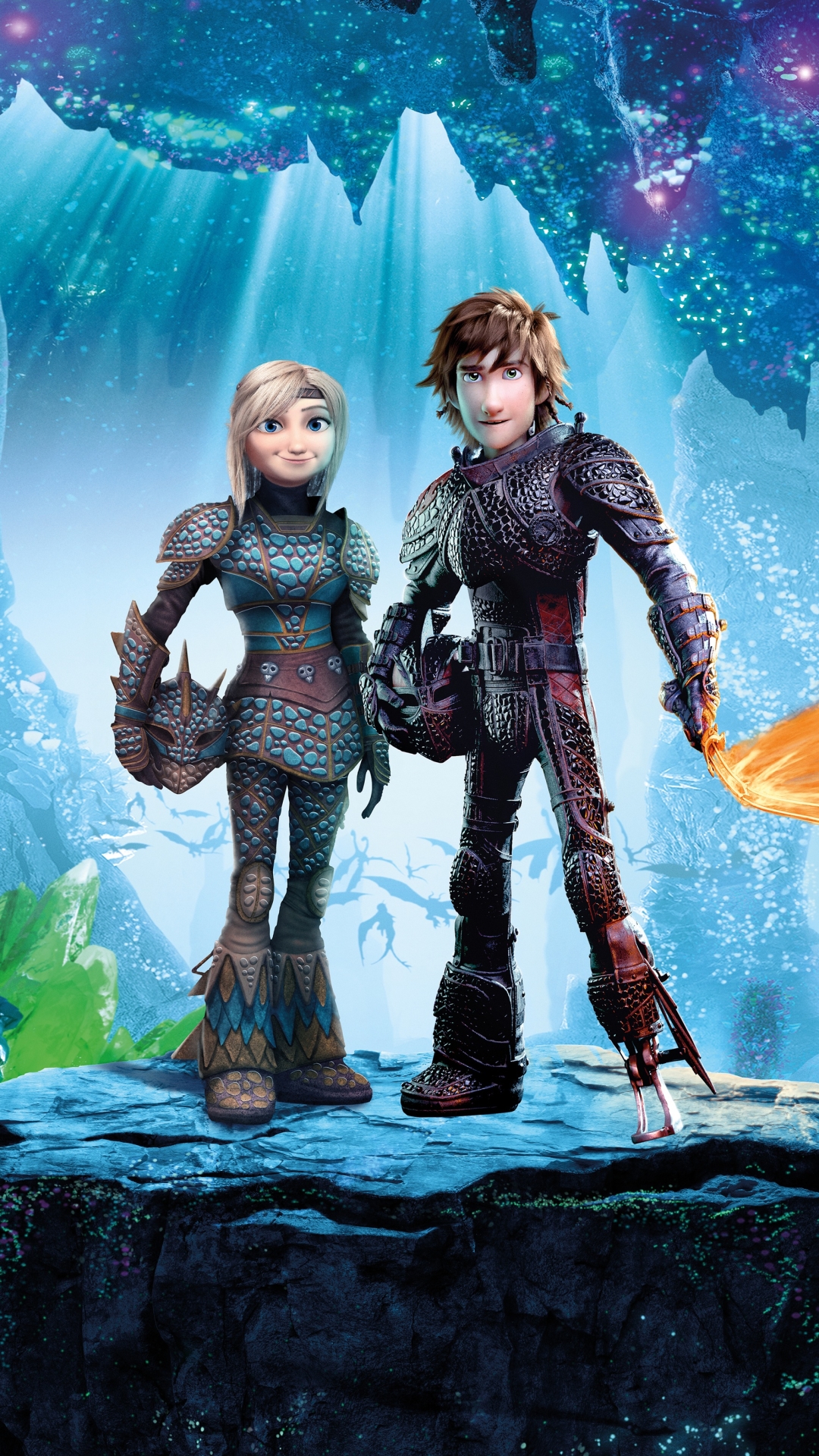 movie, how to train your dragon: the hidden world, hiccup (how to train your dragon), astrid (how to train your dragon), how to train your dragon HD wallpaper