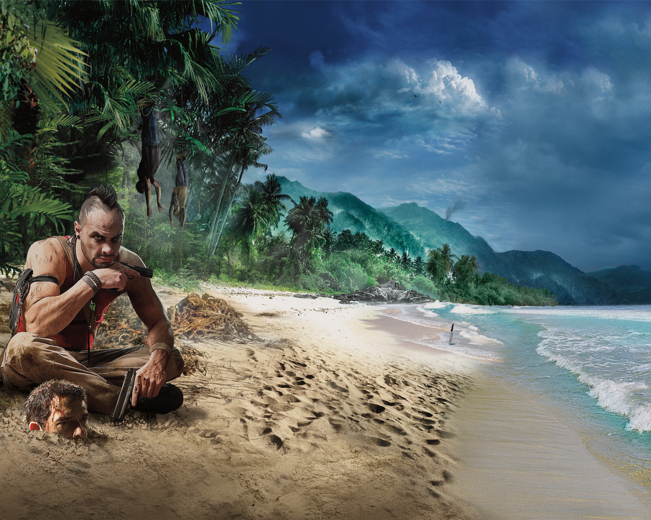 Handy-Wallpaper Far Cry 2, Spiele, Bilder kostenlos herunterladen.